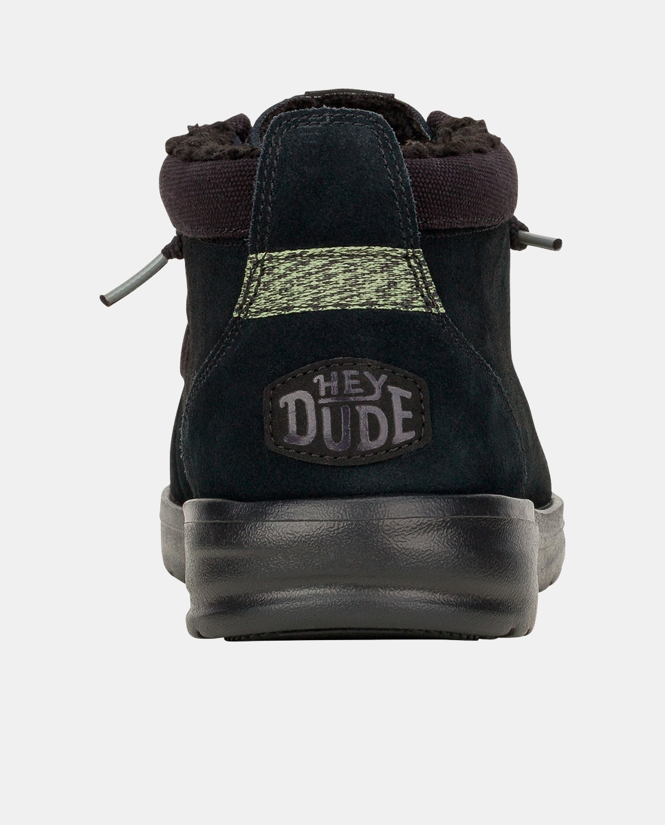 Botines de cordones de hombre repelente al agua - HeyDude - Negro Negro-5