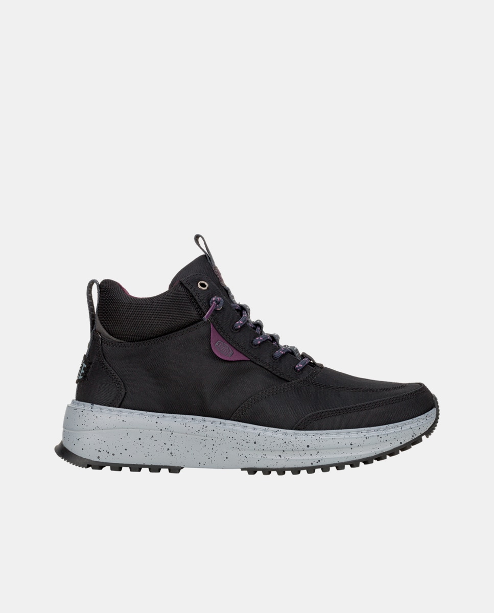 Imagen 1 de ¿fan de las zapatillas? ¿amante de las botas? tahoe nylon es para ti. este botñin de hombre de estilo deportivo ha sido diseñado con una parte uperior de nylon tratada con spray repelente al agua y suela de goma con tacos. saluda a las mejores botas depo - Gris oscuro Gris oscuro