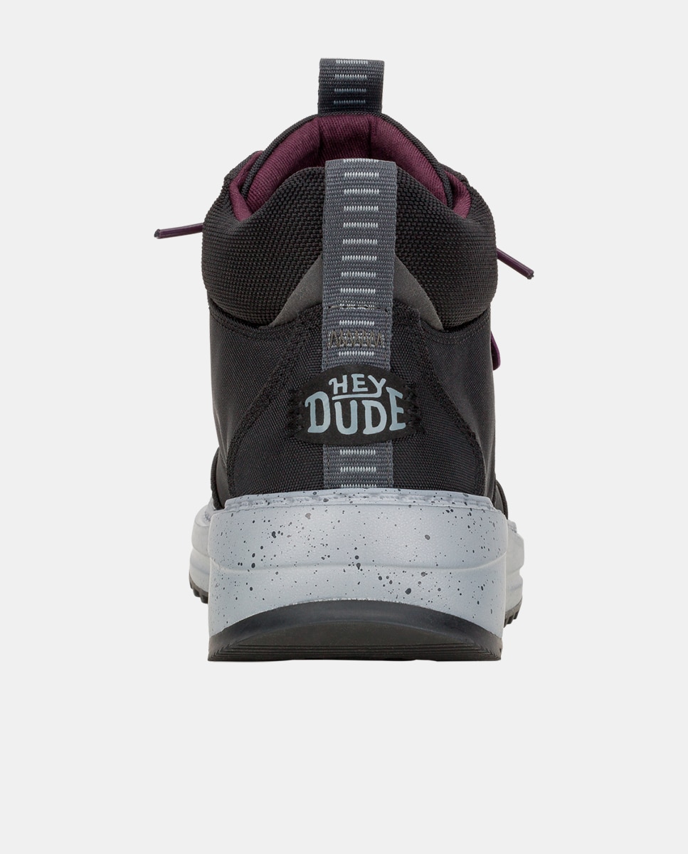 Imagen 5 de ¿fan de las zapatillas? ¿amante de las botas? tahoe nylon es para ti. este botñin de hombre de estilo deportivo ha sido diseñado con una parte uperior de nylon tratada con spray repelente al agua y suela de goma con tacos. saluda a las mejores botas depo - Gris oscuro Gris oscuro