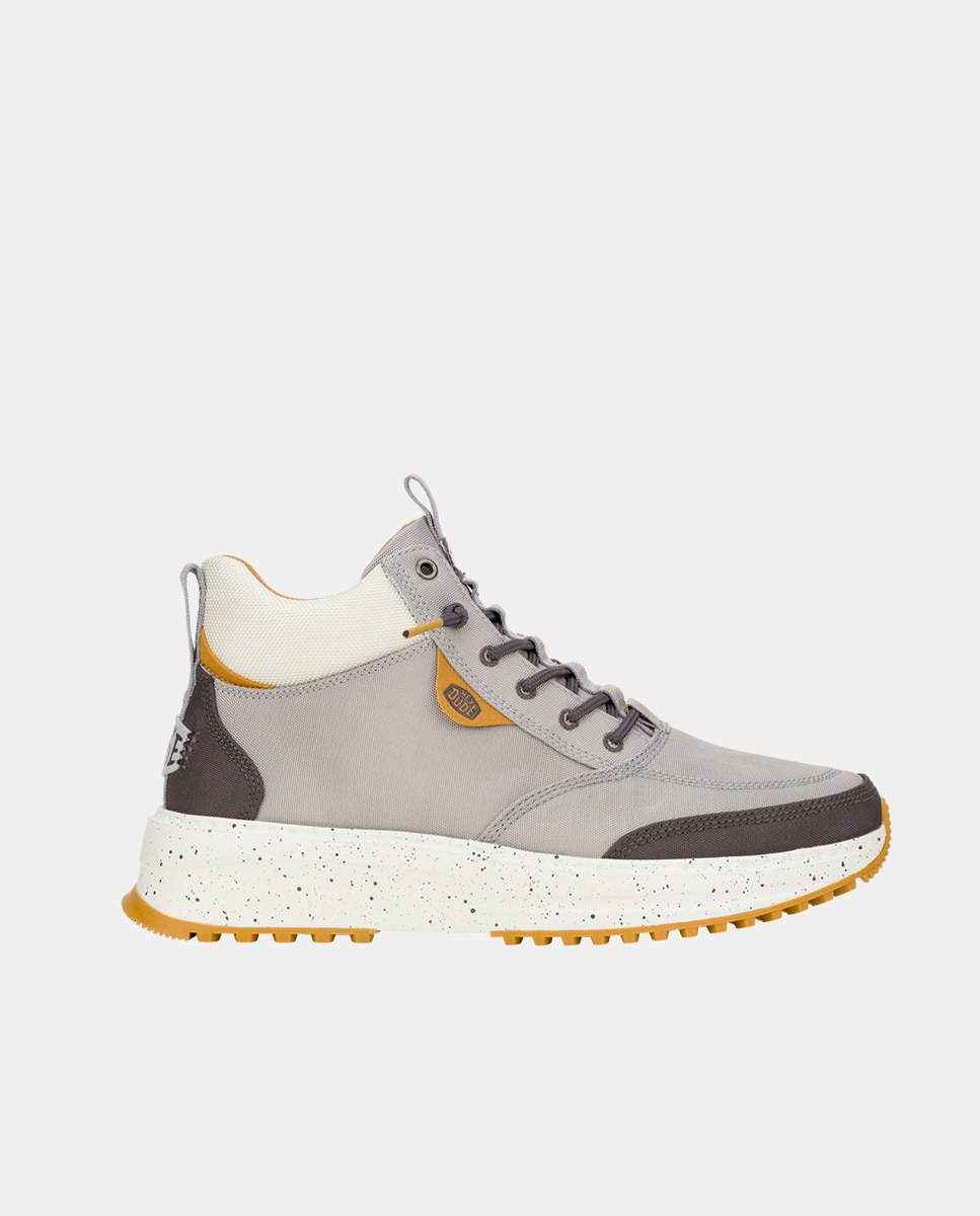 Imagen 1 de ¿fan de las zapatillas? ¿amante de las botas? tahoe nylon es para ti. este botñin de hombre de estilo deportivo ha sido diseñado con una parte uperior de nylon tratada con spray repelente al agua y suela de goma con tacos. saluda a las mejores botas depo - Gris / Naranja Gris / Naranja