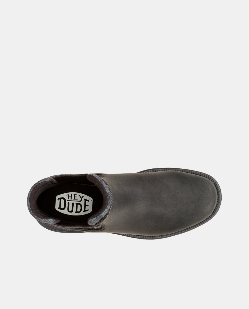 Botines de hombre repelente al agua - HeyDude - Negro Negro-6