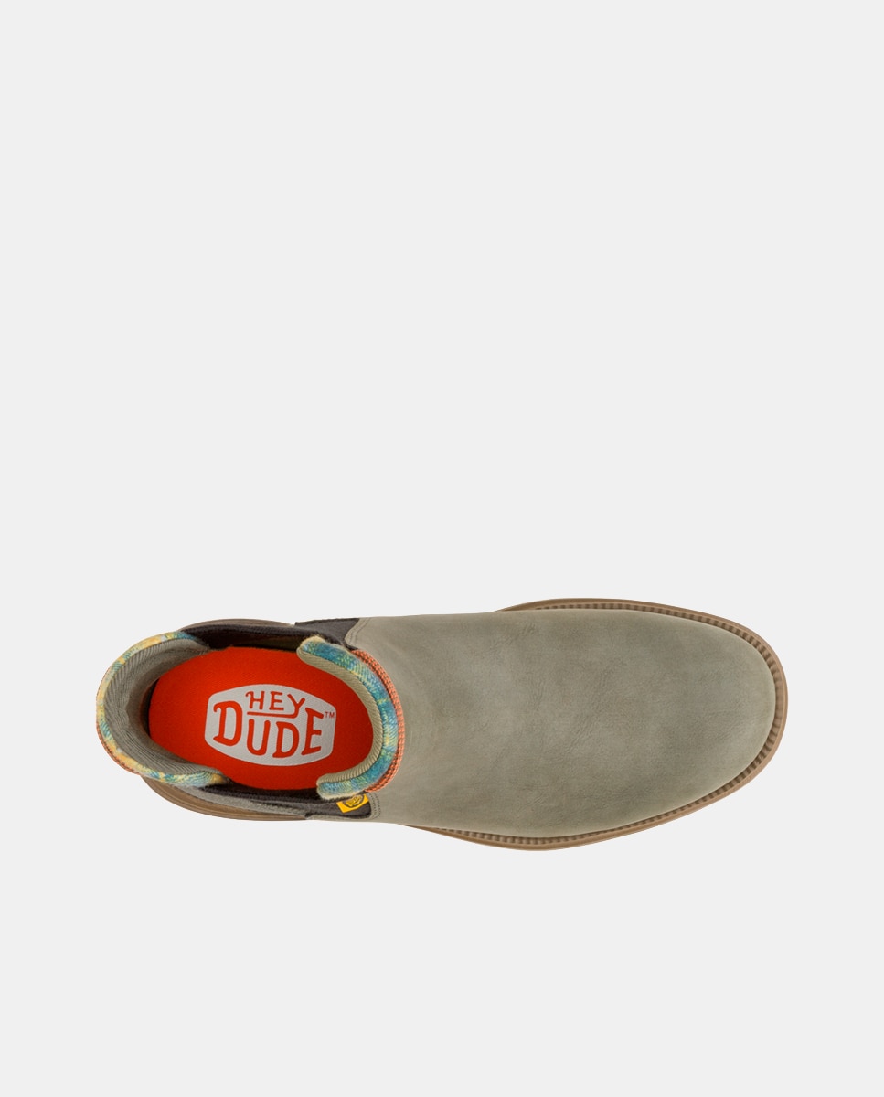 Botines de hombre repelente al agua - HeyDude - Verde Verde-6