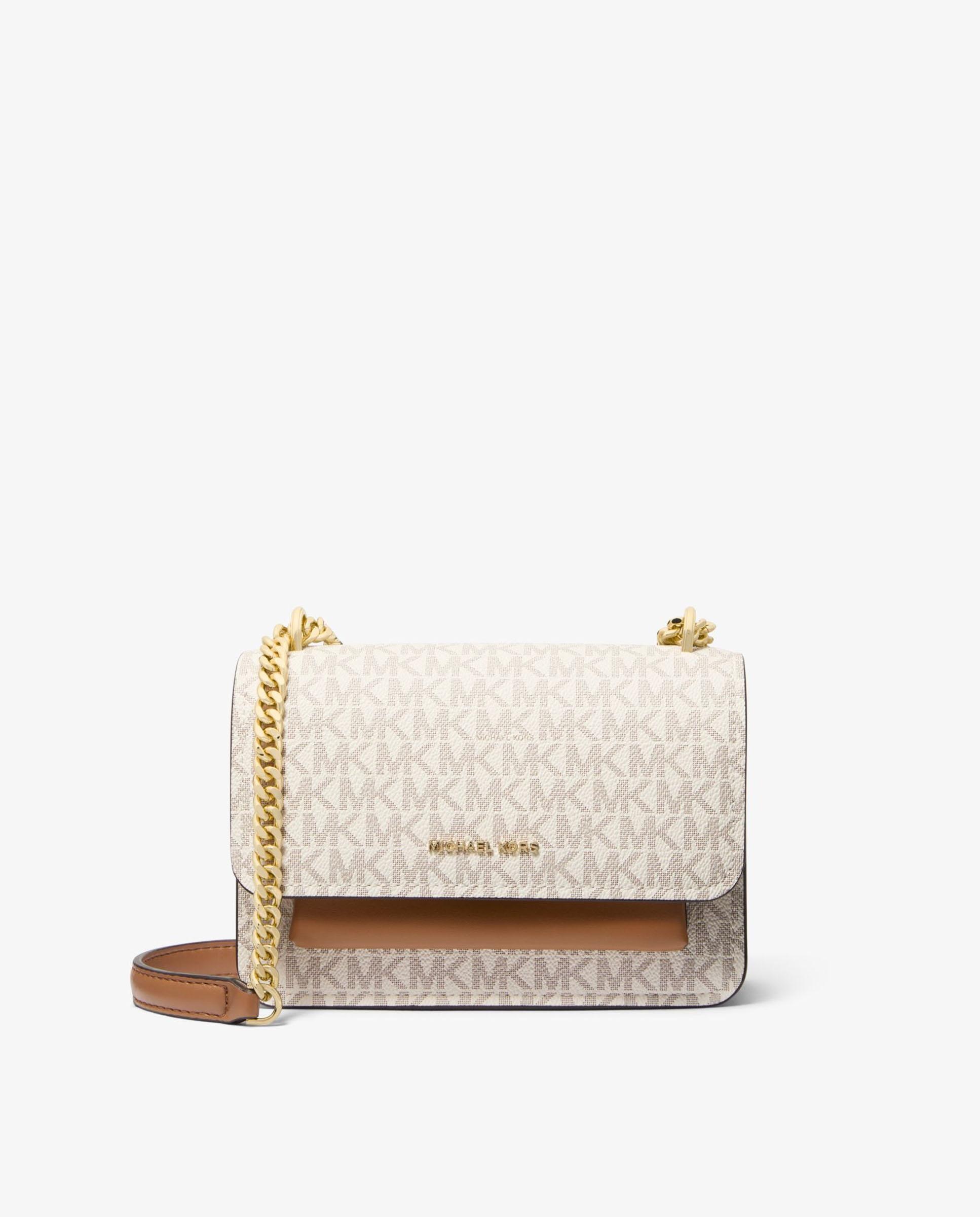 Bandolera de mujer claire pequeña con logotipo - Michael Michael Kors - Beige Beige-1
