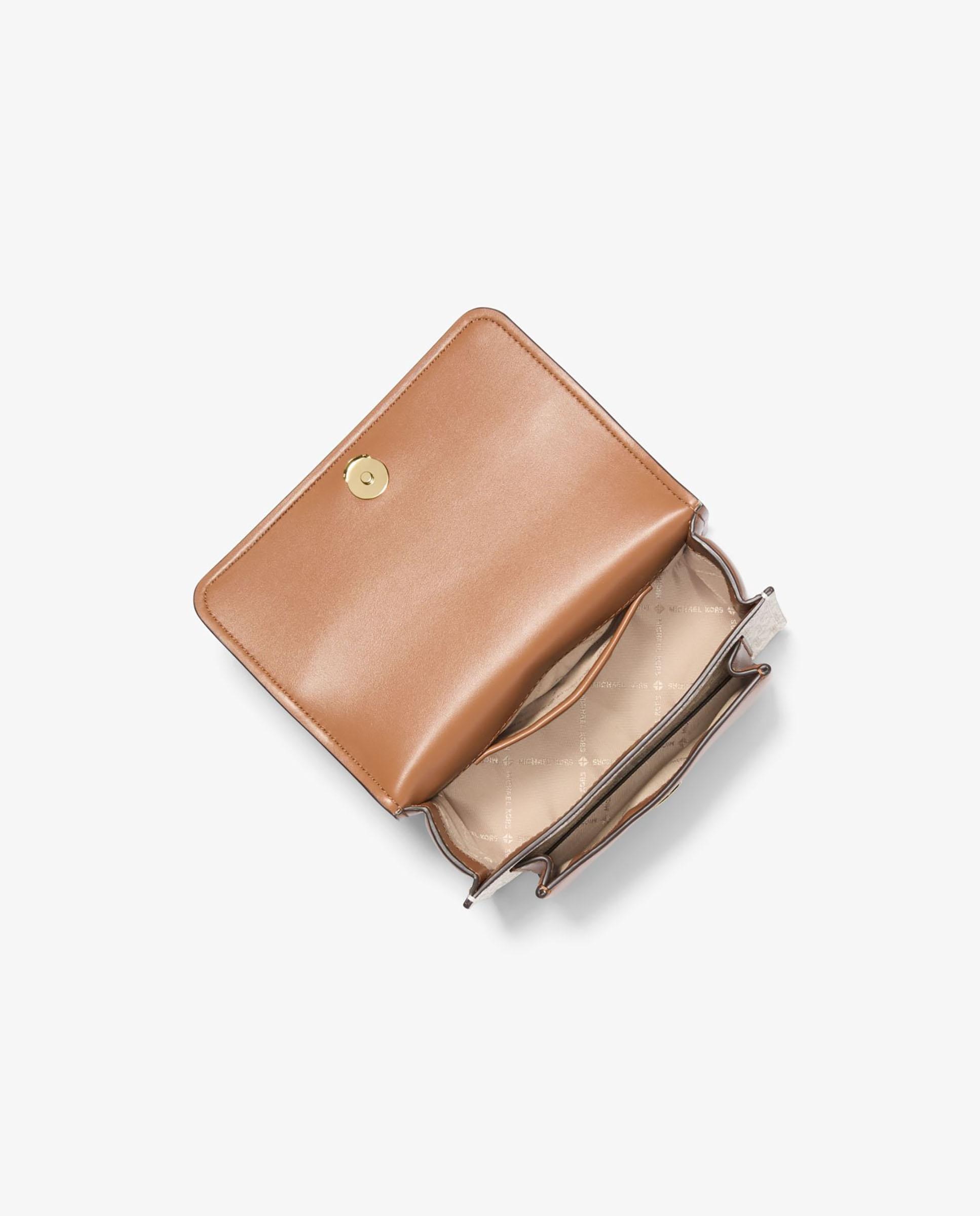 Bandolera de mujer claire pequeña con logotipo - Michael Michael Kors - Beige Beige-3