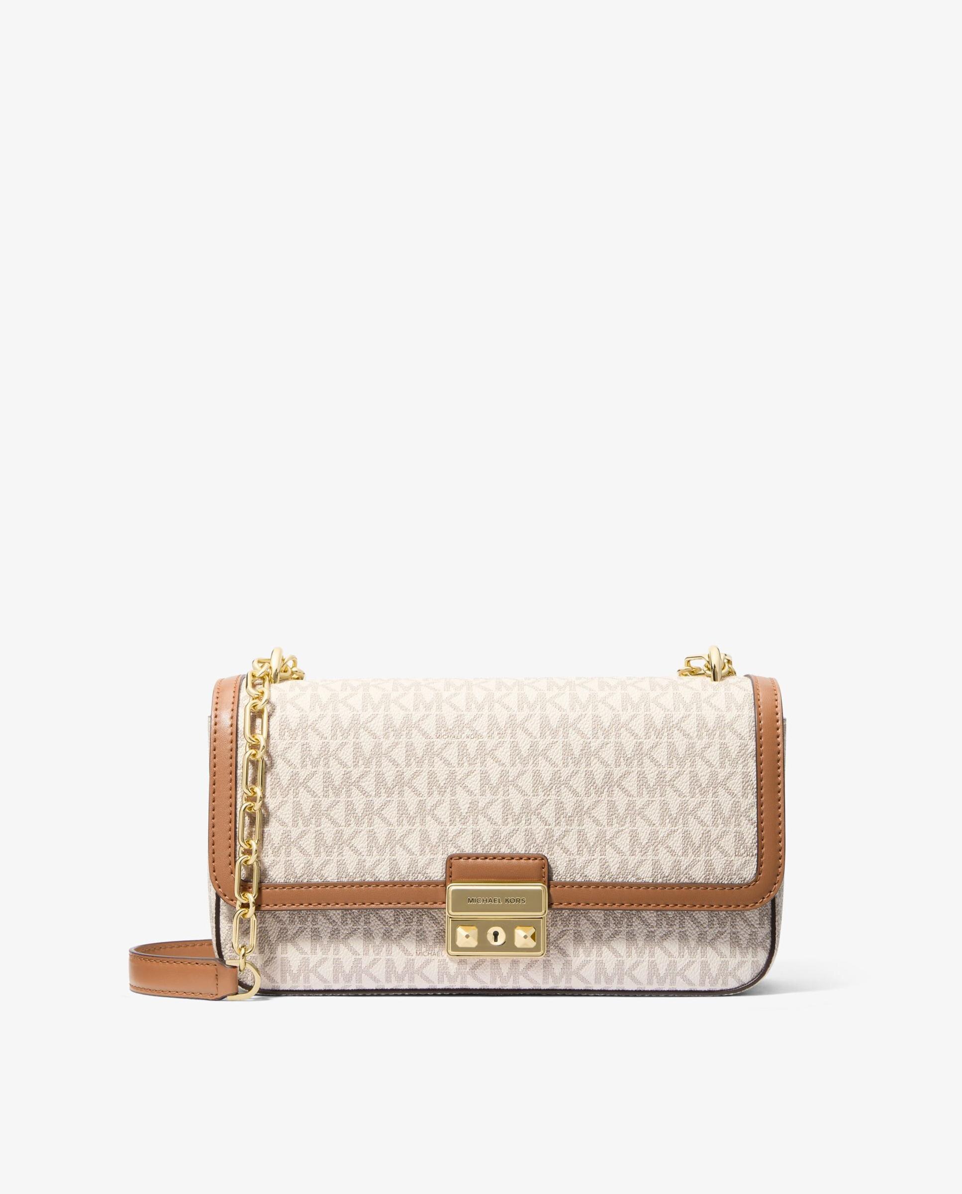 Bolso de hombro tribeca grande con logotipo - Michael Michael Kors - Crudo Crudo-1