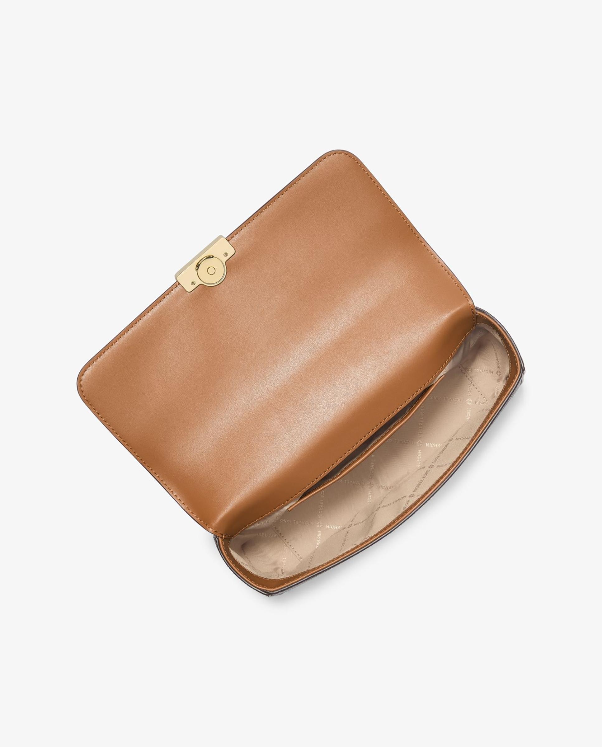 Bolso de hombro tribeca grande con logotipo - Michael Michael Kors - Crudo Crudo-2