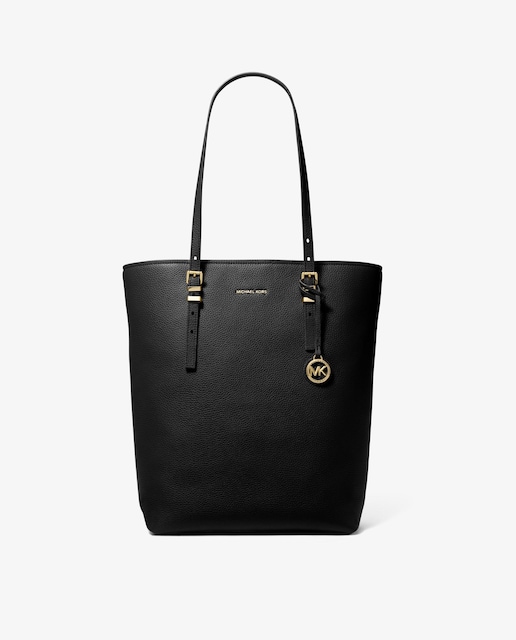 Imagen 0 de Bolso de hombro tote Quinn de piel granulada