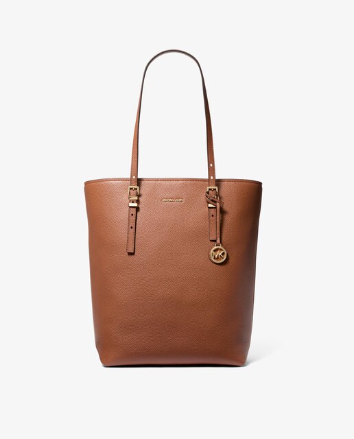 Imagen 0 de Bolso de hombro tote Quinn de piel granulada