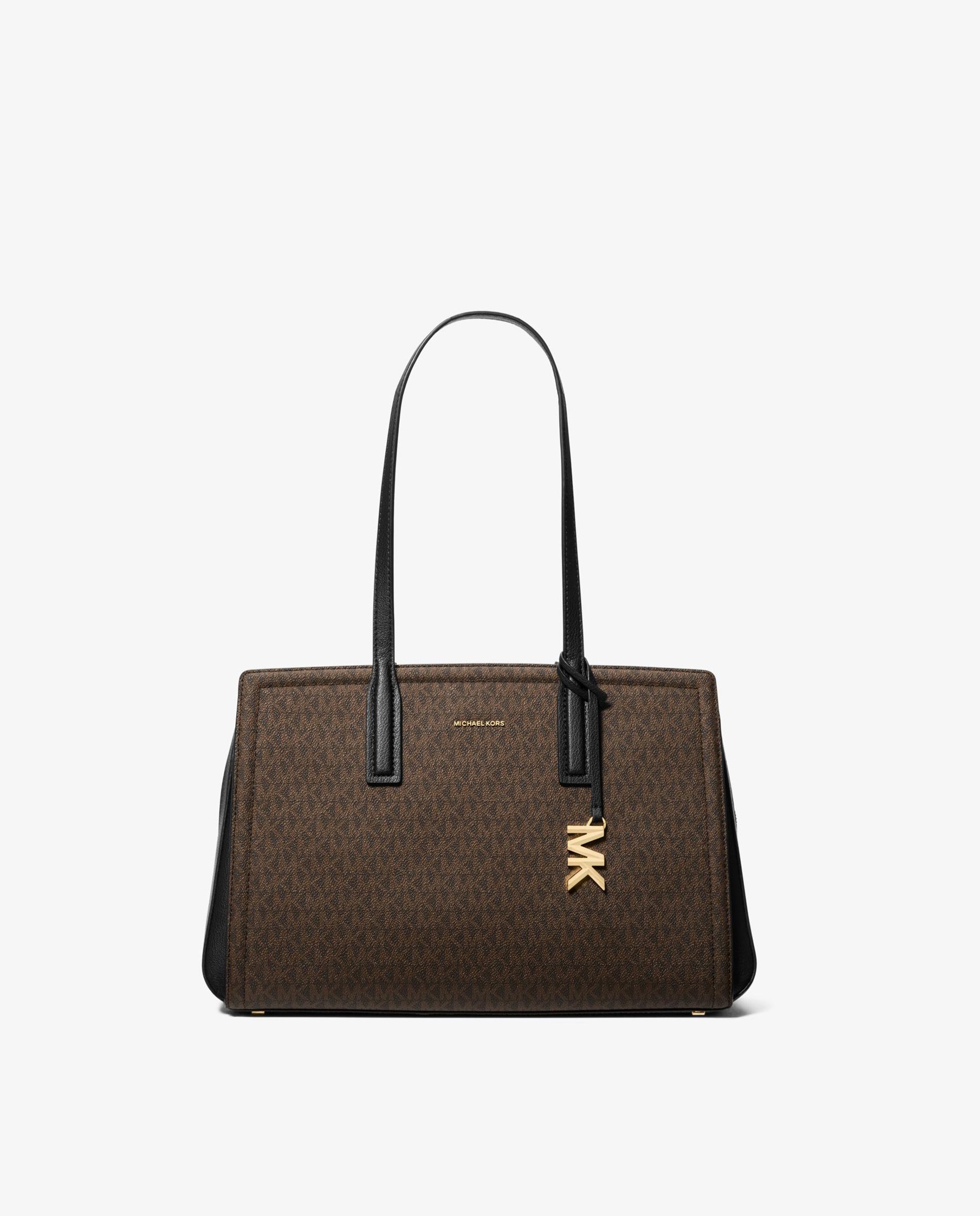 Michael Kors MKロゴトートバッグ Michael Kors Jet Set Travel Travel Extra-Small Logo Top-Zip