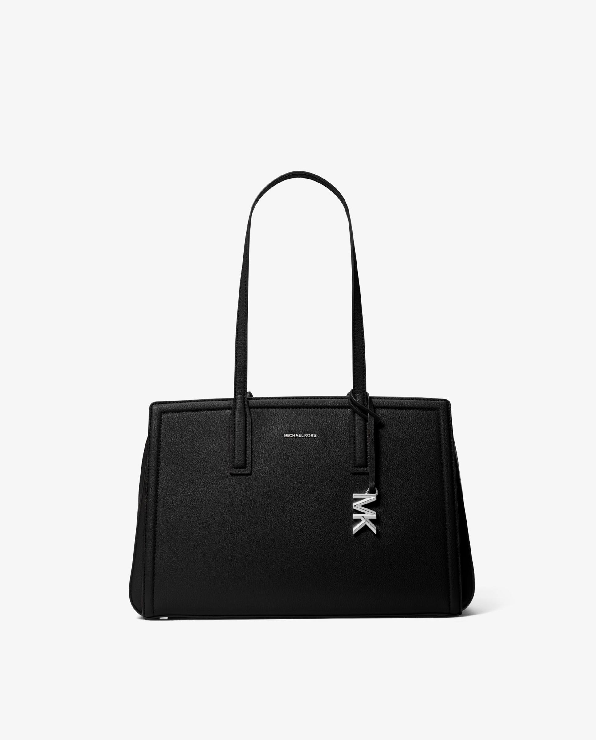 Bolso de hombro tote Laila de piel - Michael Michael Kors - Negro Negro-1