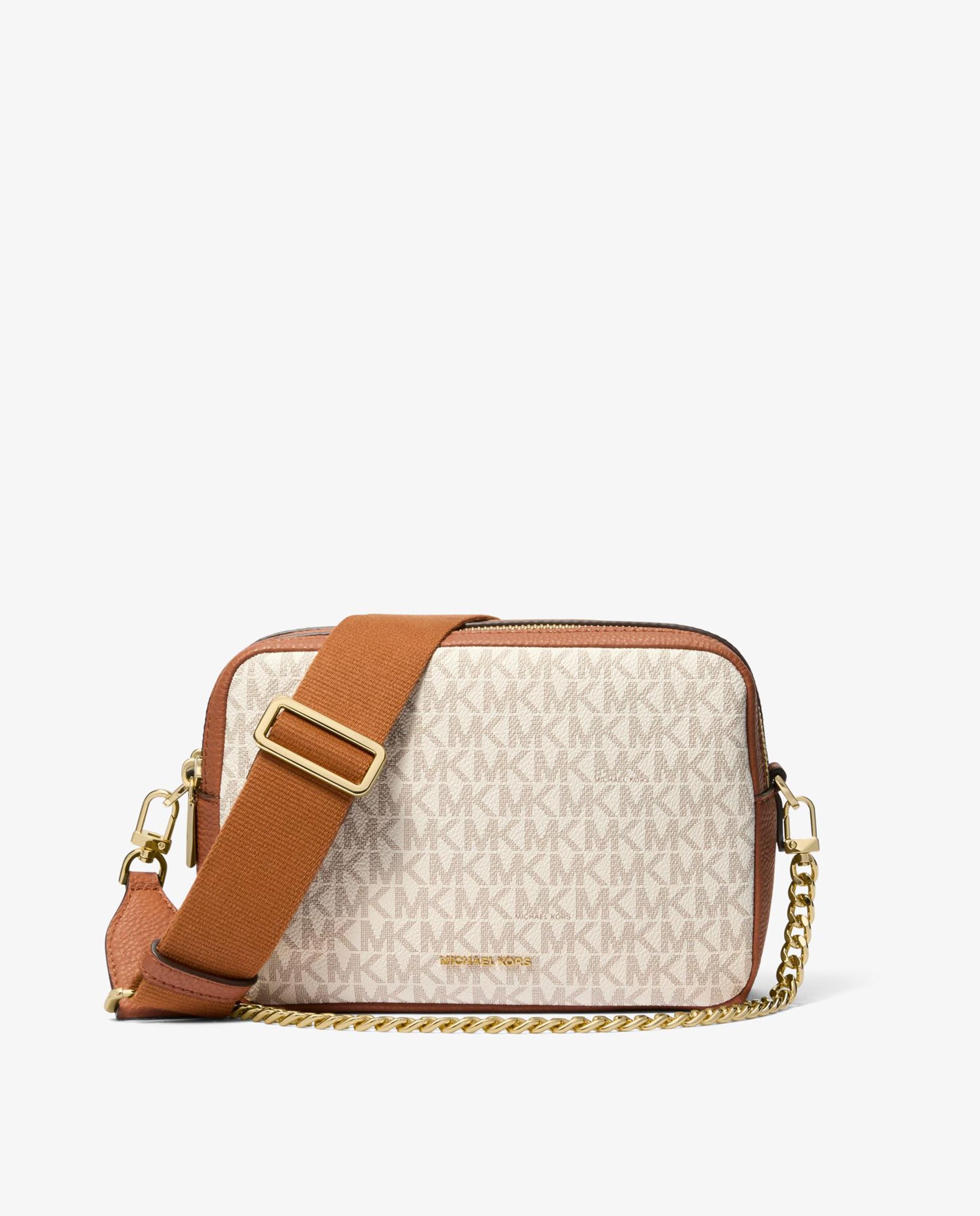 Bandolera de mujer bryant mediana con logotipo - Michael Michael Kors - Marfil Marfil-1