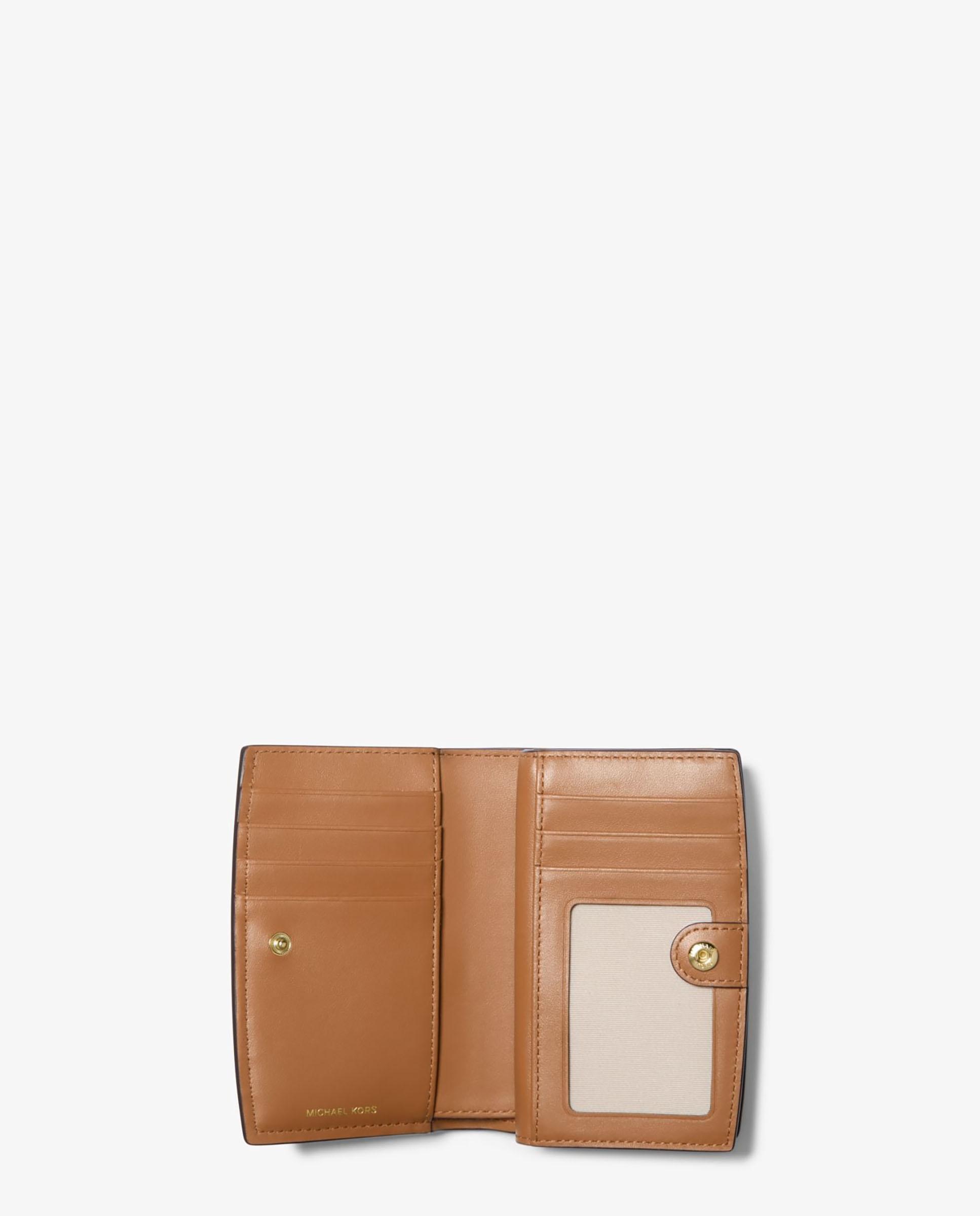 Cartera de mujer bryant mediana con logotipo - Michael Michael Kors - Marfil Marfil-2
