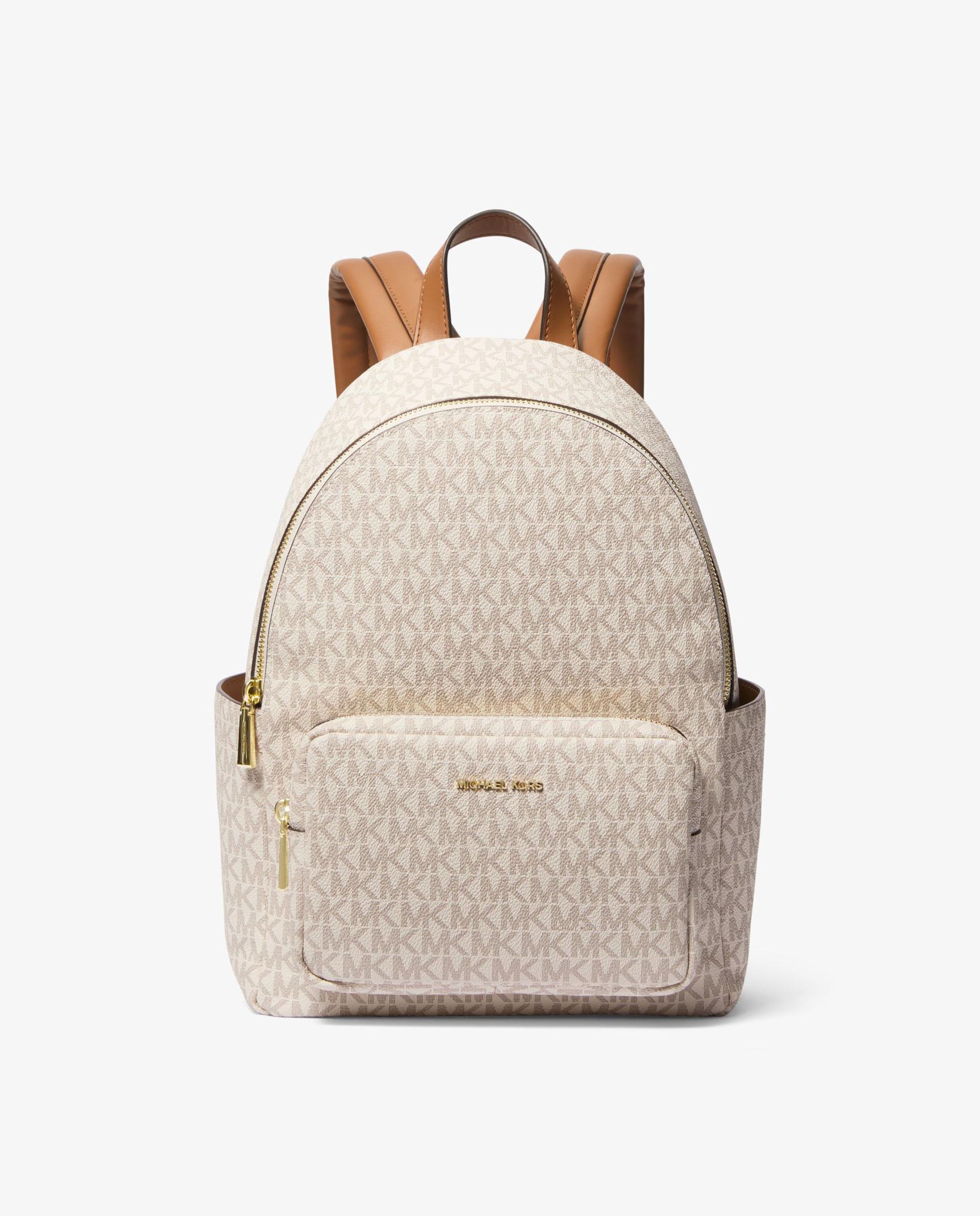 Mochila tanner mediana con logotipo - Michael Michael Kors - Marfil Marfil-1