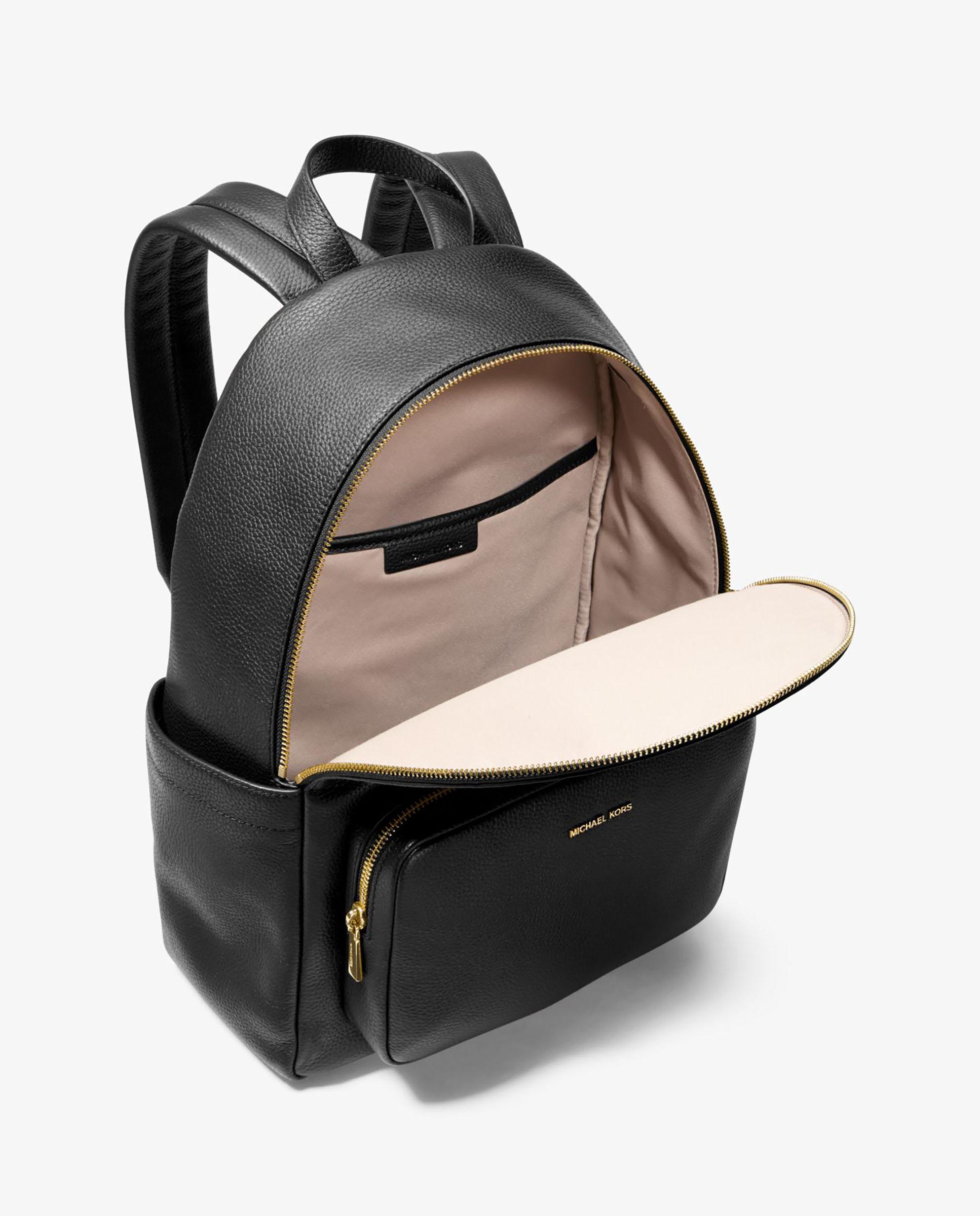 Mochila Tanner grande de piel - Michael Michael Kors - Negro Negro-2