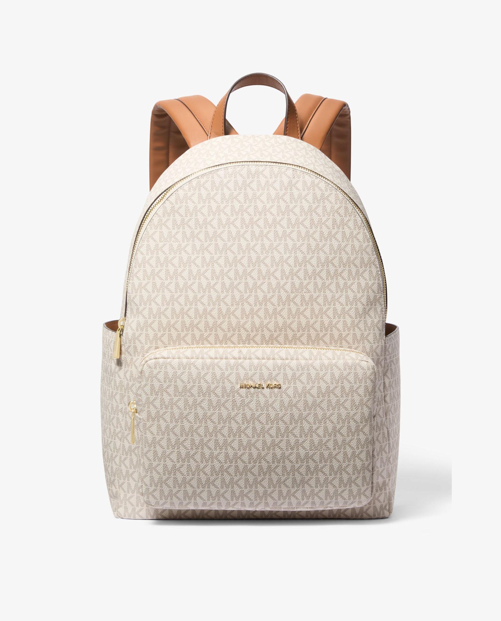 Mochila tanner grande con logotipo - Michael Michael Kors - Marfil Marfil-1