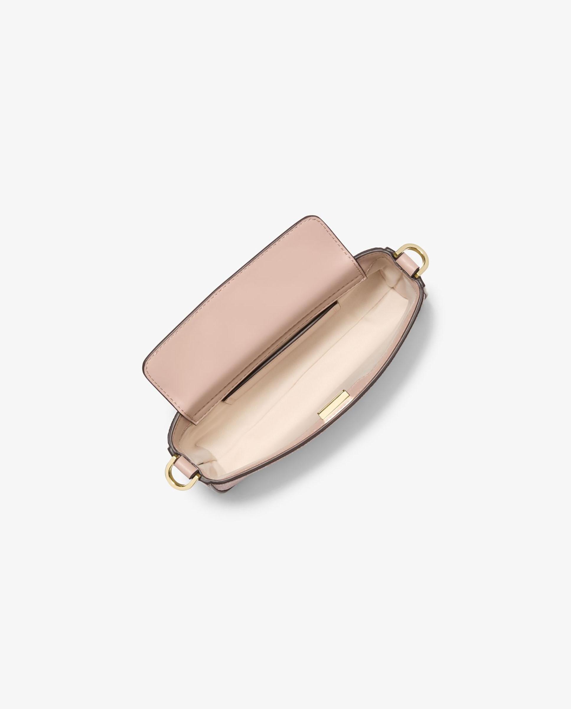 Bandolera de mujer transformable bryant pequeña con logotipo - Michael Michael Kors - Rosa claro Rosa claro-2