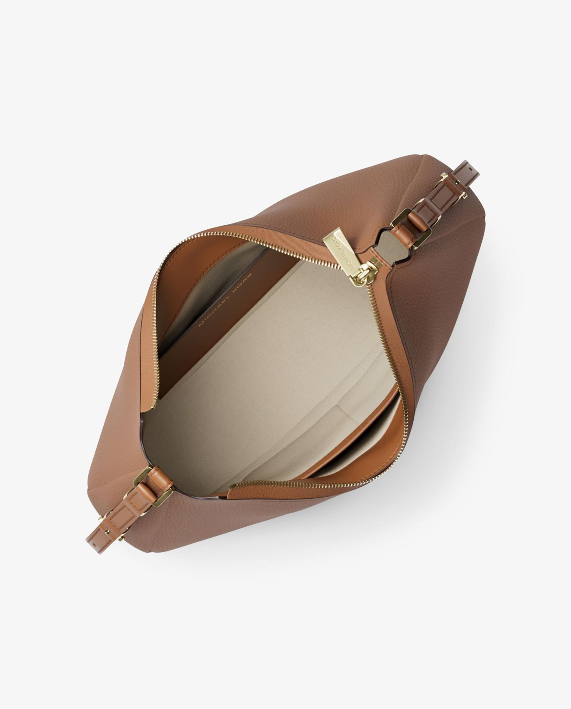 Bolso de hombro nolita mediano de piel granulada - Michael Michael Kors - Cuero Cuero-4