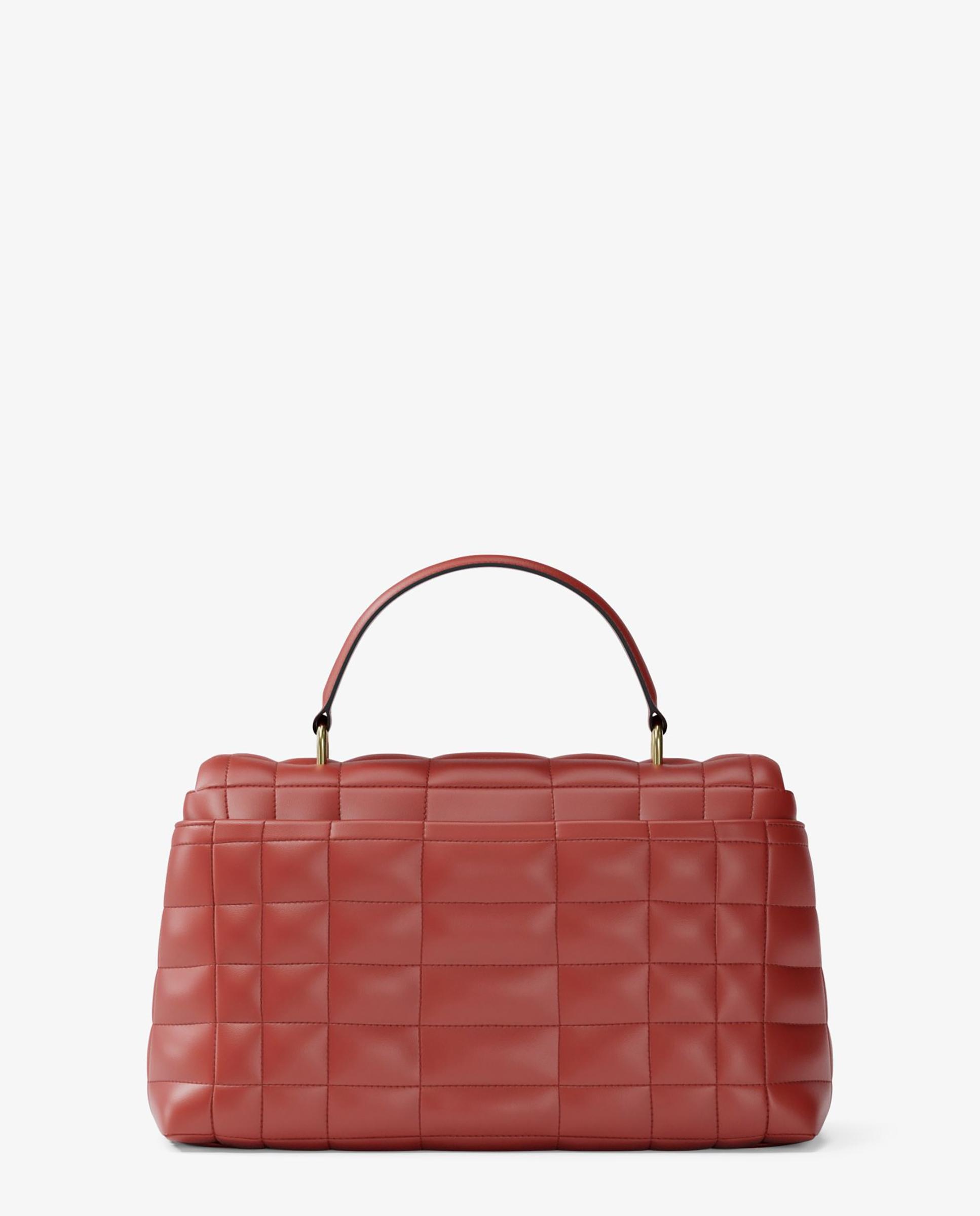Bandolera de mujer satchel tribeca mediana de piel acolchada - Michael Michael Kors - Caldera Caldera-3