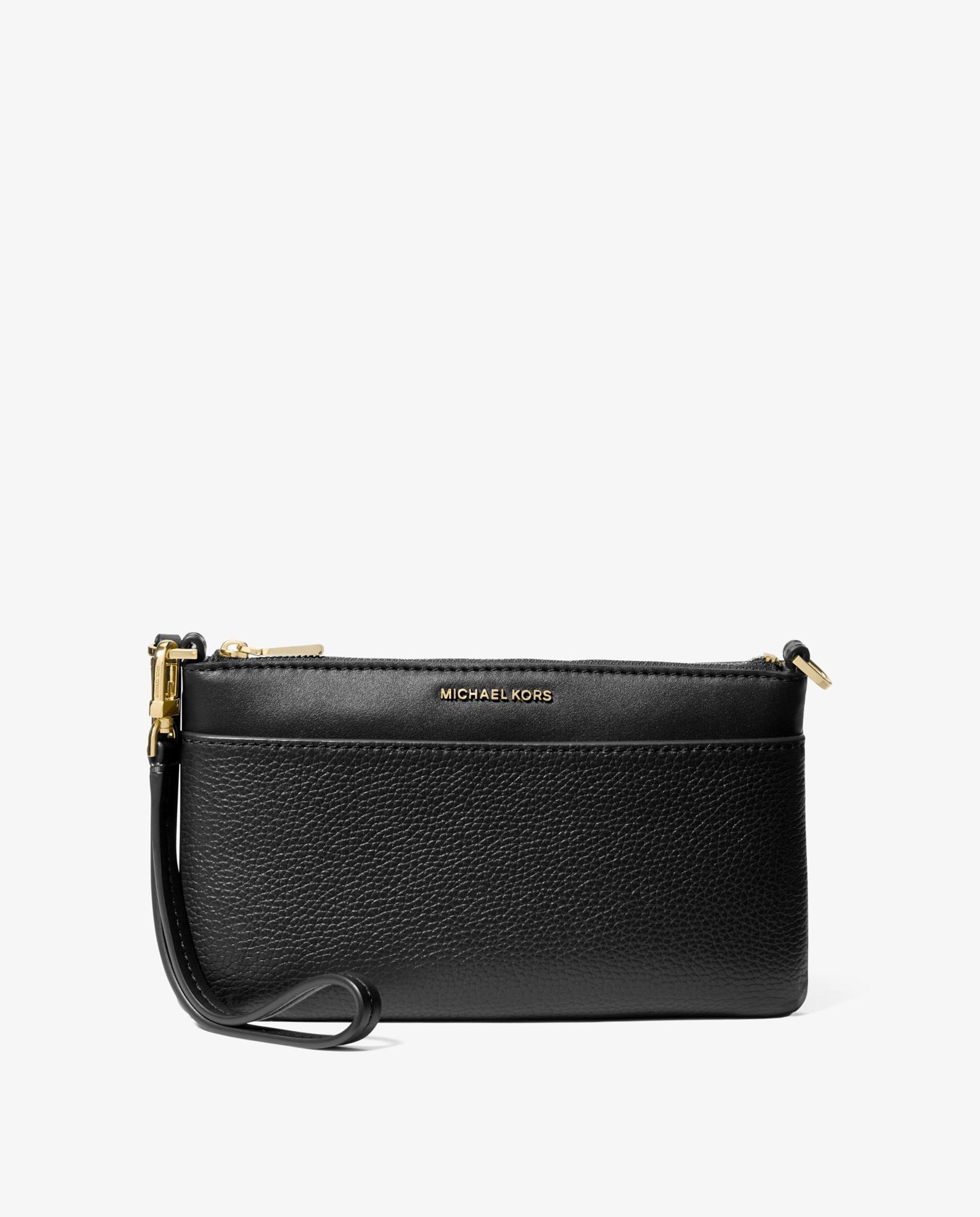 Bolso de mano jet set mediano transformable de piel granulada - Michael Michael Kors - Negro Negro-1