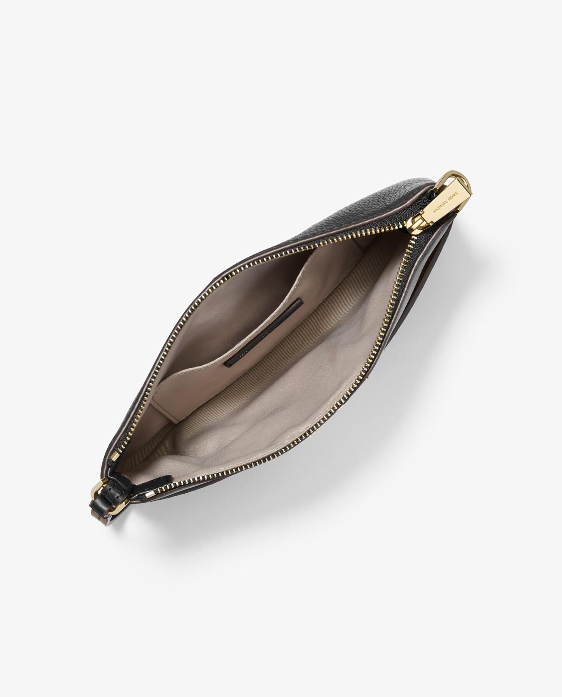 Bolso de mano jet set mediano transformable de piel granulada - Michael Michael Kors - Negro Negro-2