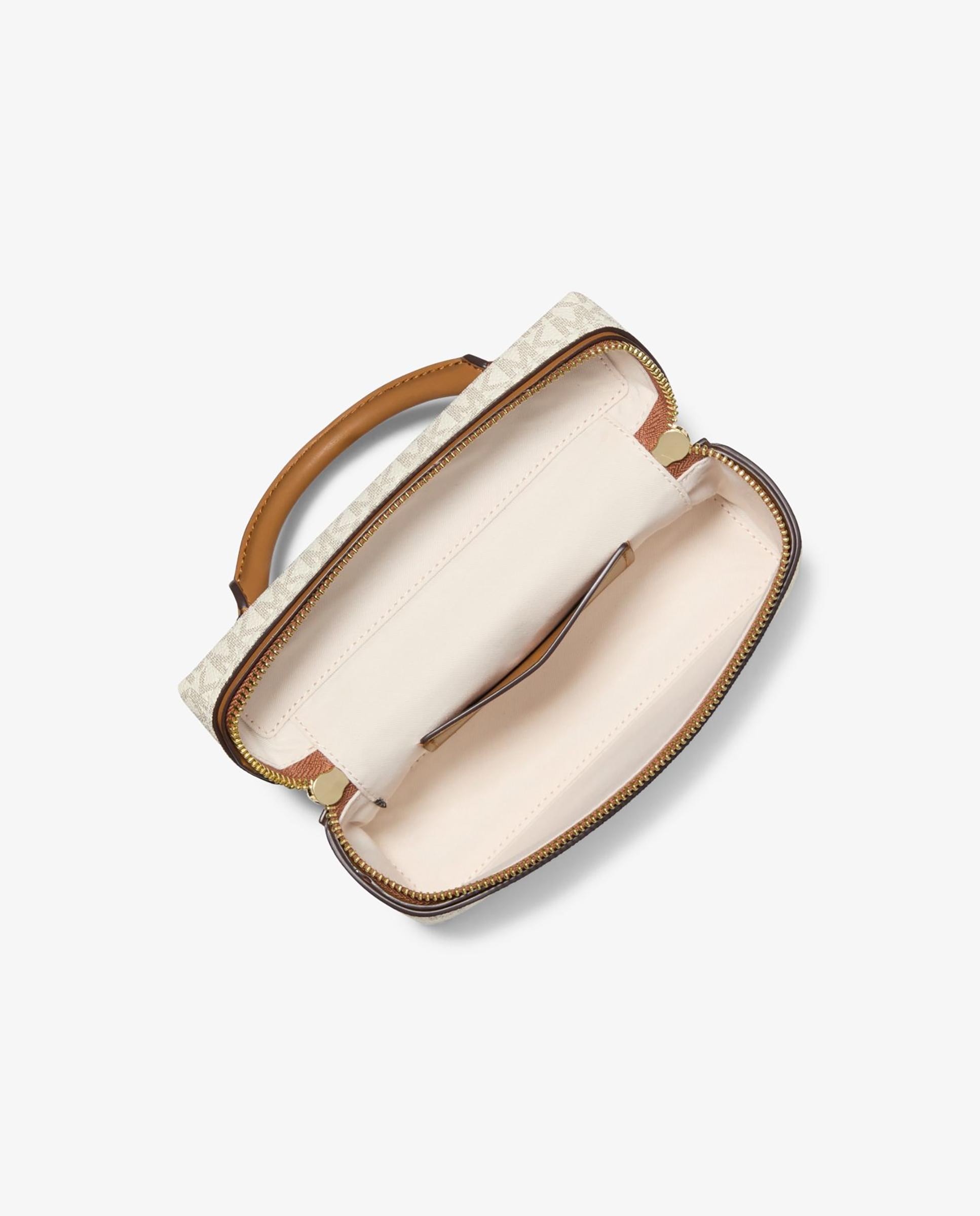 Bandolera de mujer jana ultrapequeña transformable con logotipo - Michael Michael Kors - Crema Crema-3