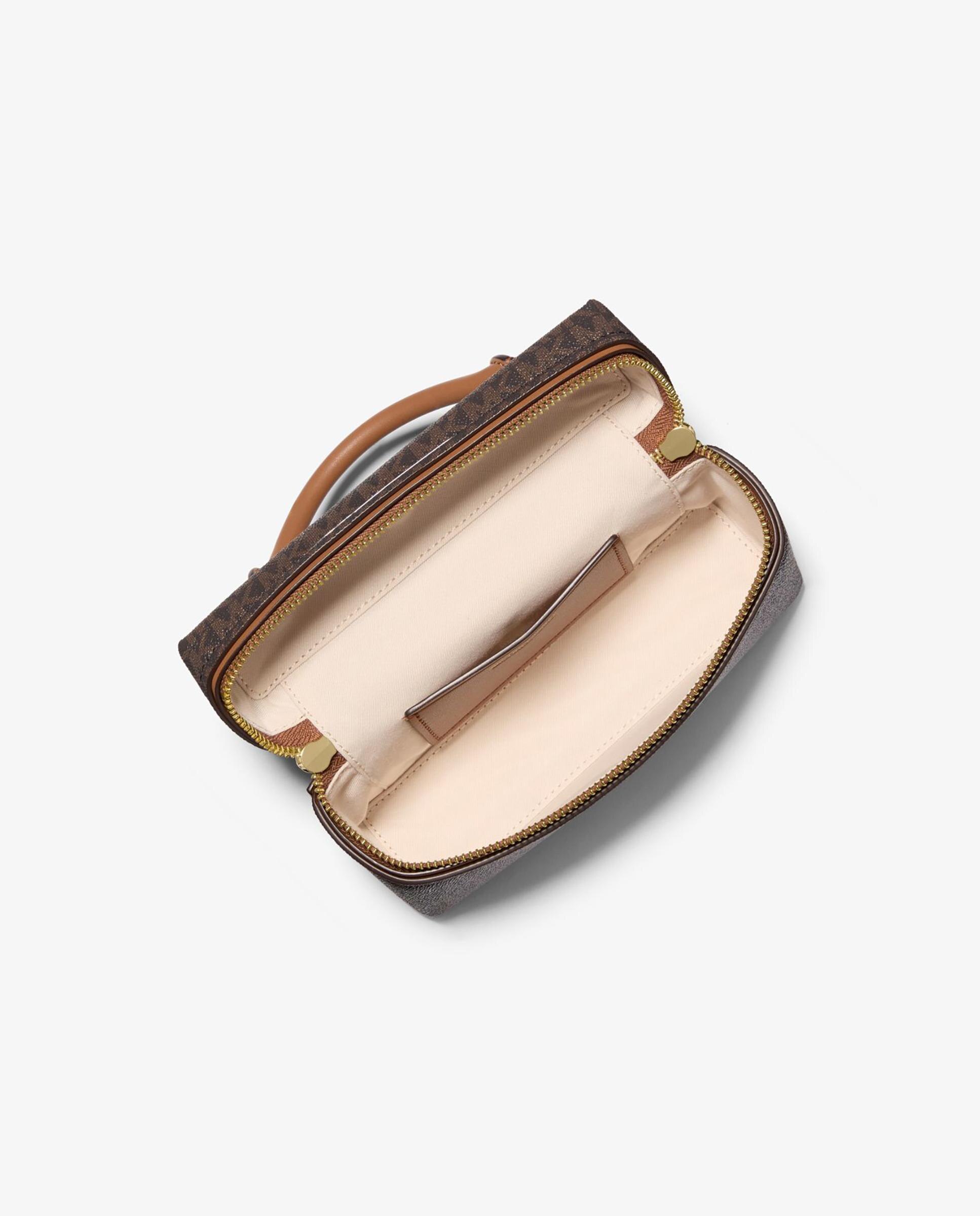 Bandolera de mujer jana ultrapequeña transformable con logotipo - Michael Michael Kors - Marrón oscuro Marrón oscuro-3