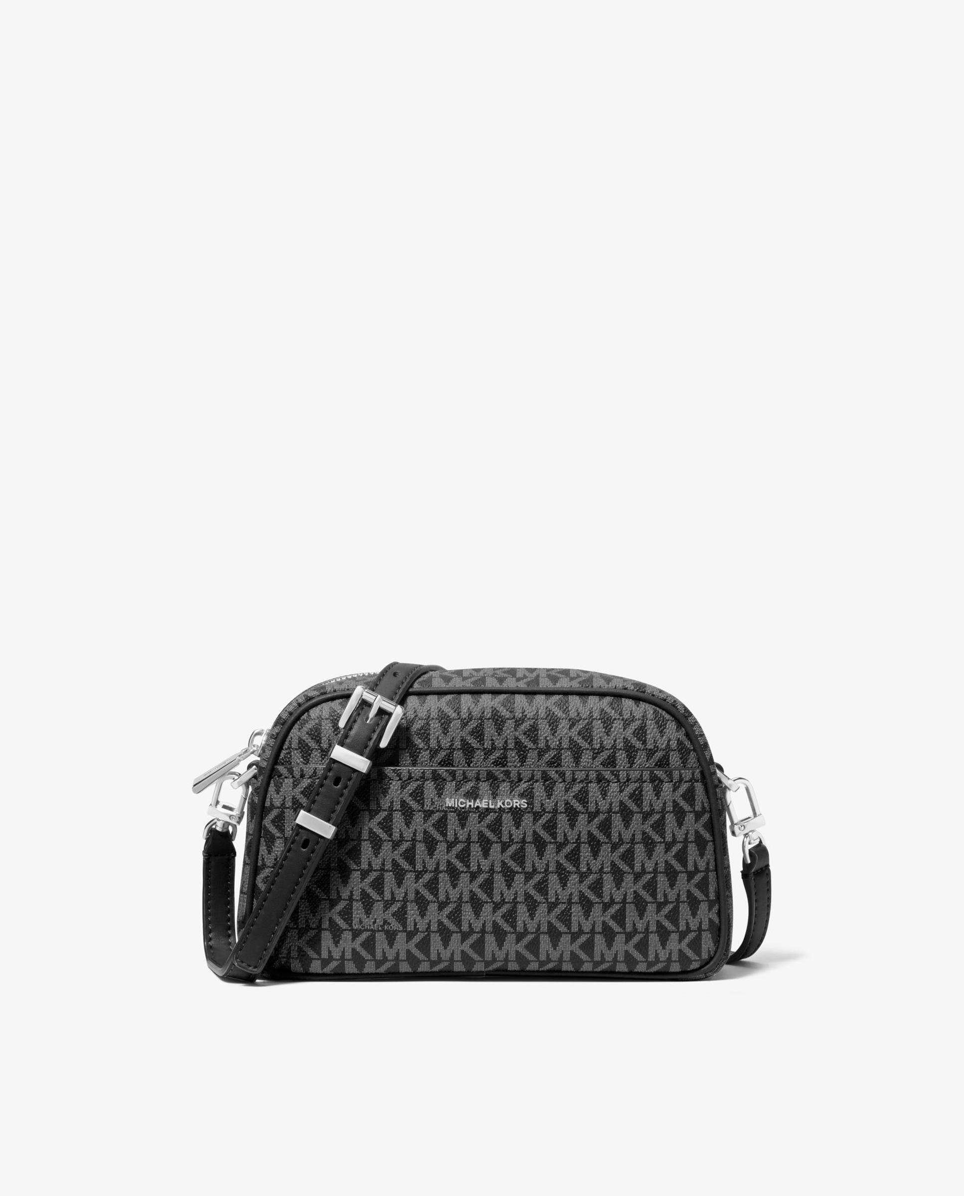 Bandolera de mujer jet set pequeña con logotipo - Michael Michael Kors - Negro Negro-1