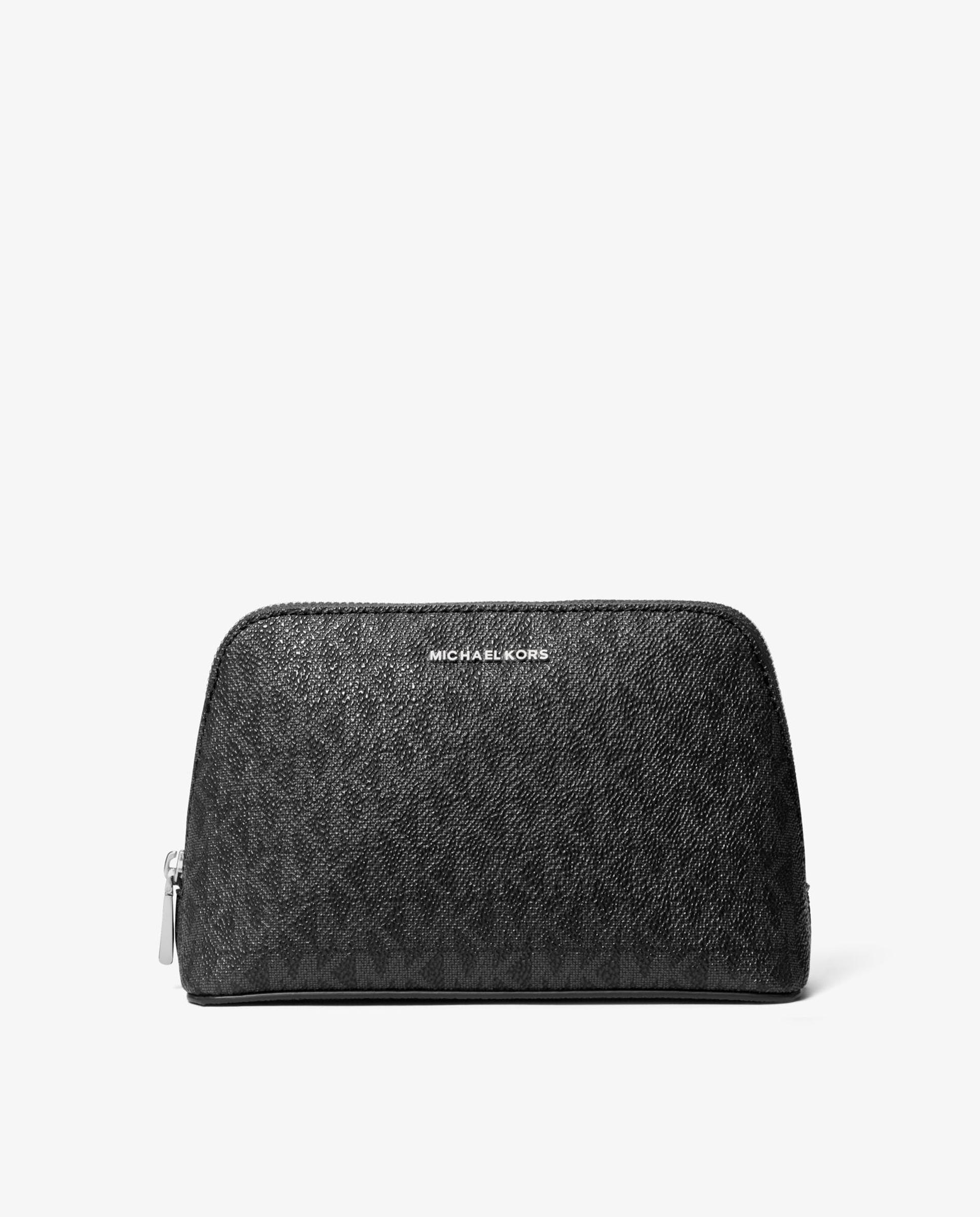Estuche de viaje jet set pequeño con logotipo - Michael Michael Kors - Negro Negro-1