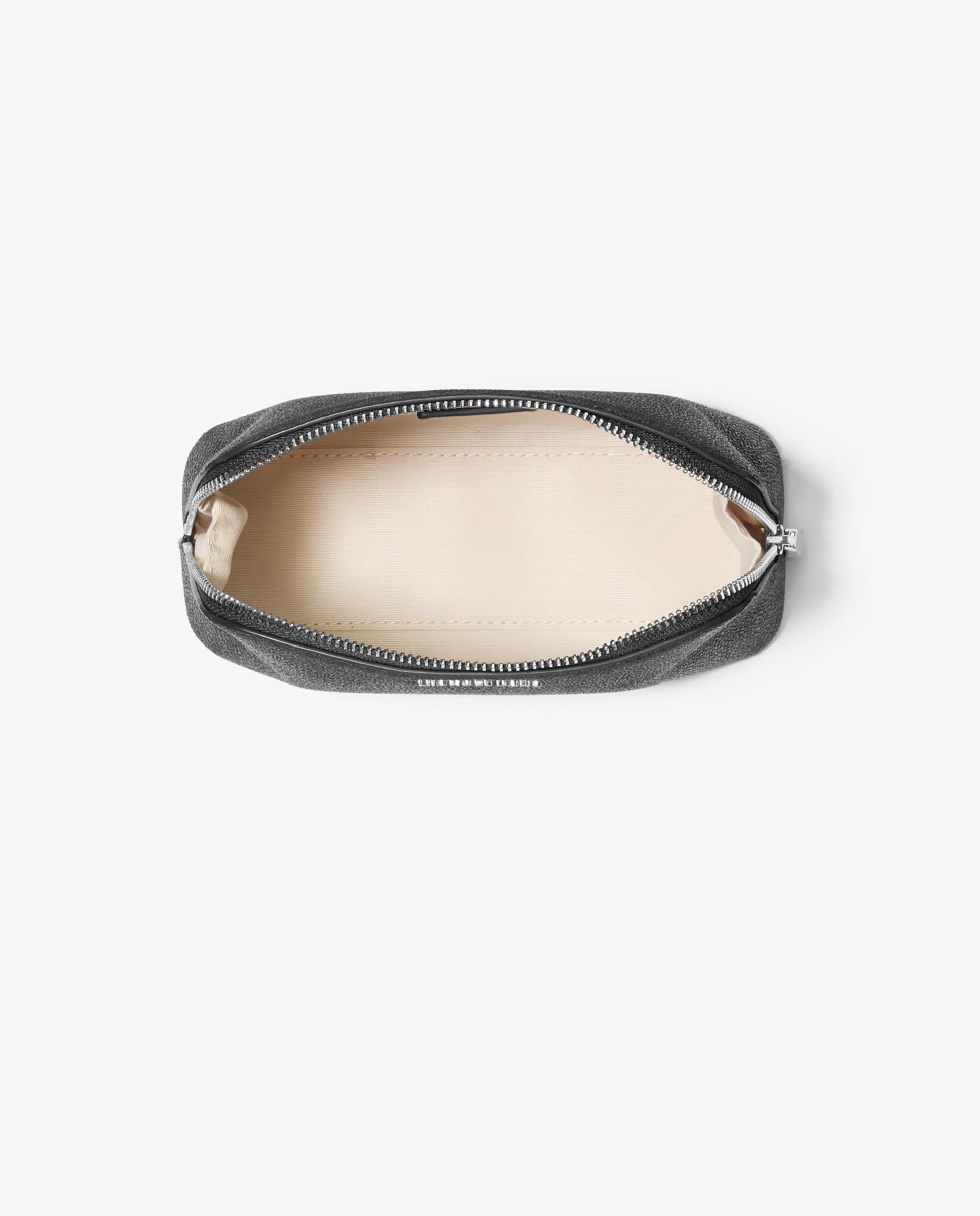 Estuche de viaje jet set pequeño con logotipo - Michael Michael Kors - Negro Negro-2