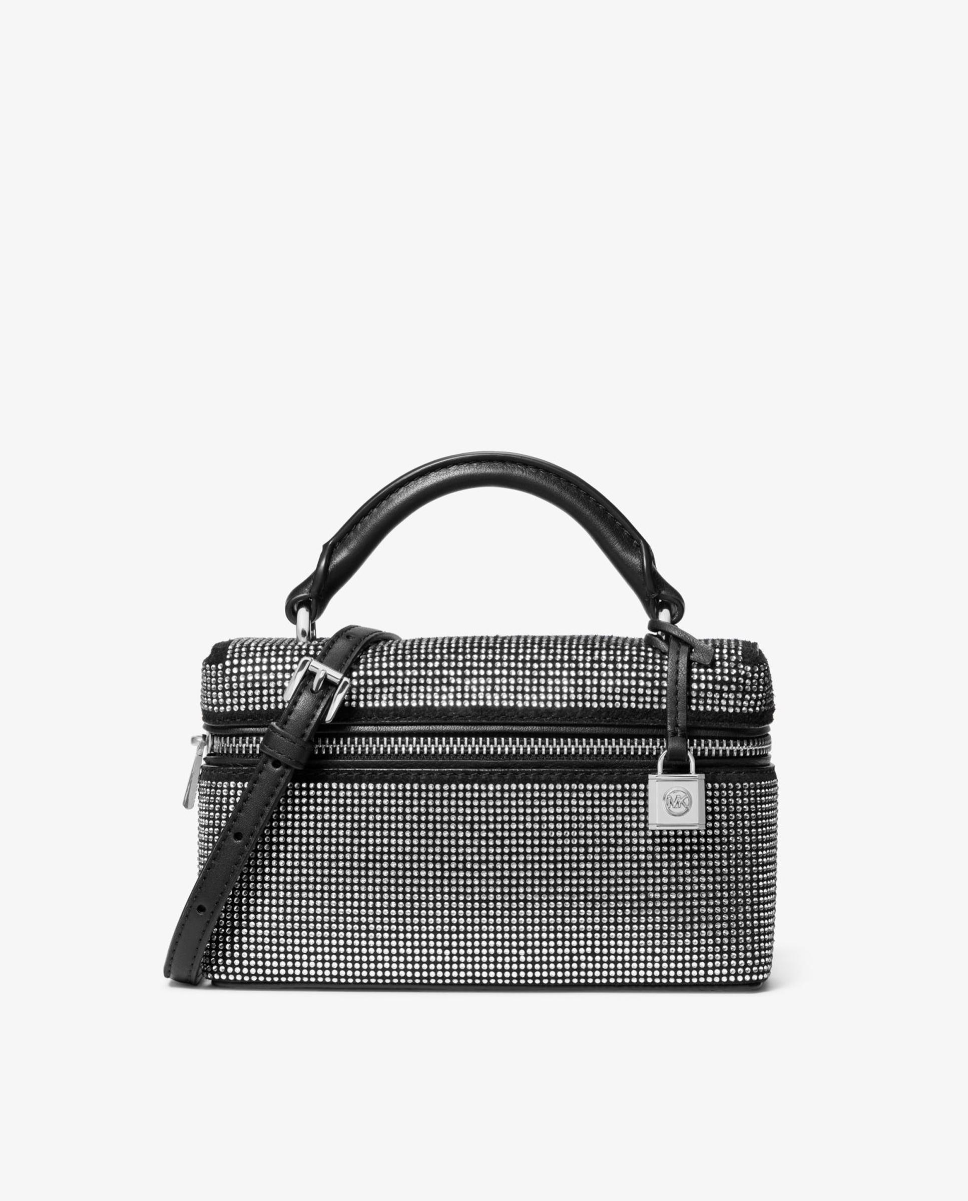 Bandolera de mujer transformable jana extrapequeña de ante con adornos Negro Michael Michael Kors · El Corte Inglés — oferta en El Corte Inglés