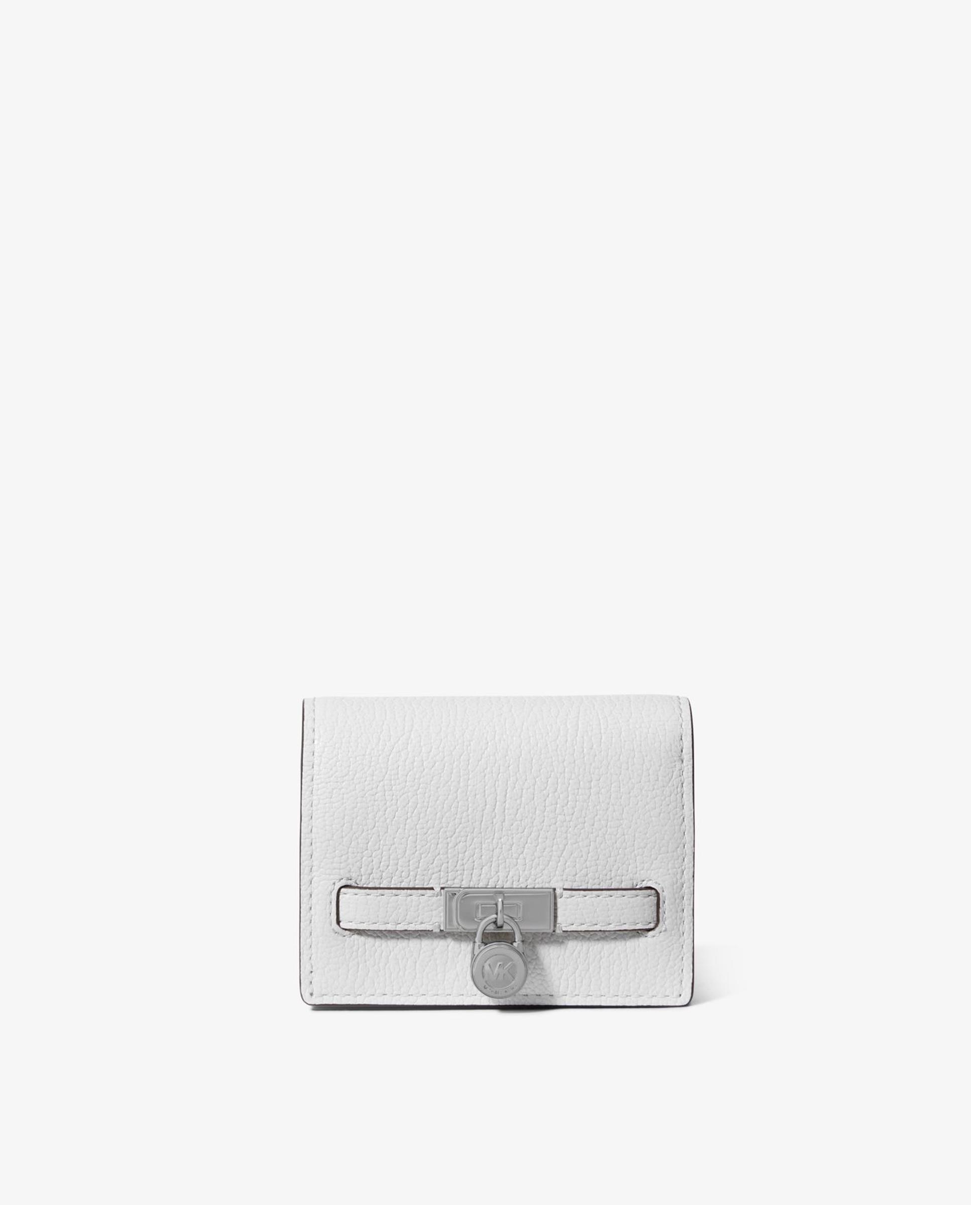 Cartera de mujer hamilton moderne pequeña de piel - Michael Michael Kors - Blanco Blanco-1