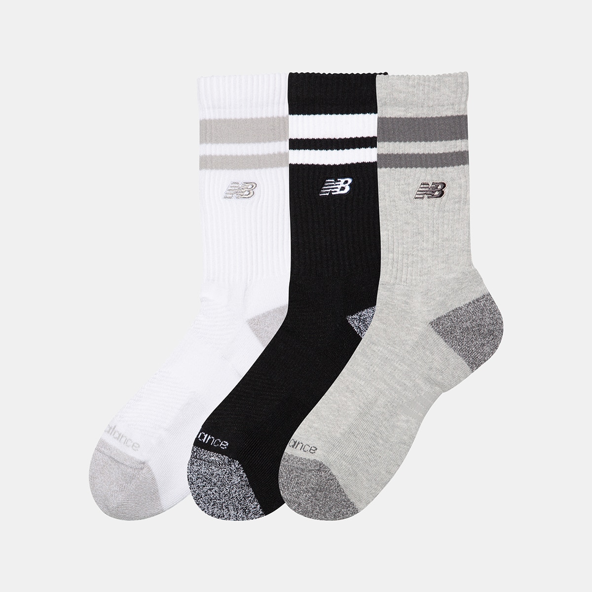 Calcetines altos casual unisex Active Premium Stripe - 3 Pack New Balance - Multicolor Multicolor-2