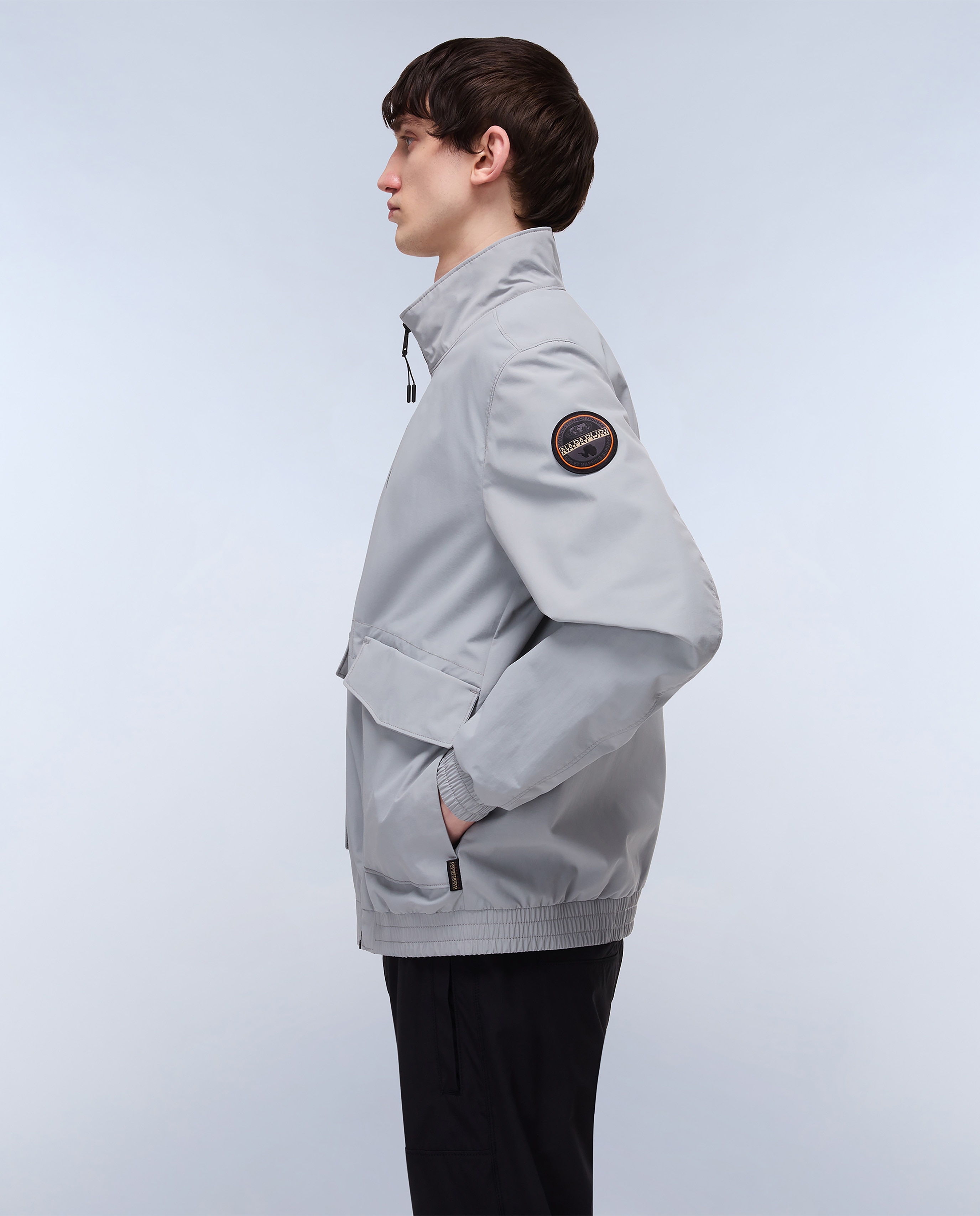Imagen 3 de Cazadora de hombre Giovi impermeable - Napapijri - Gris Gris