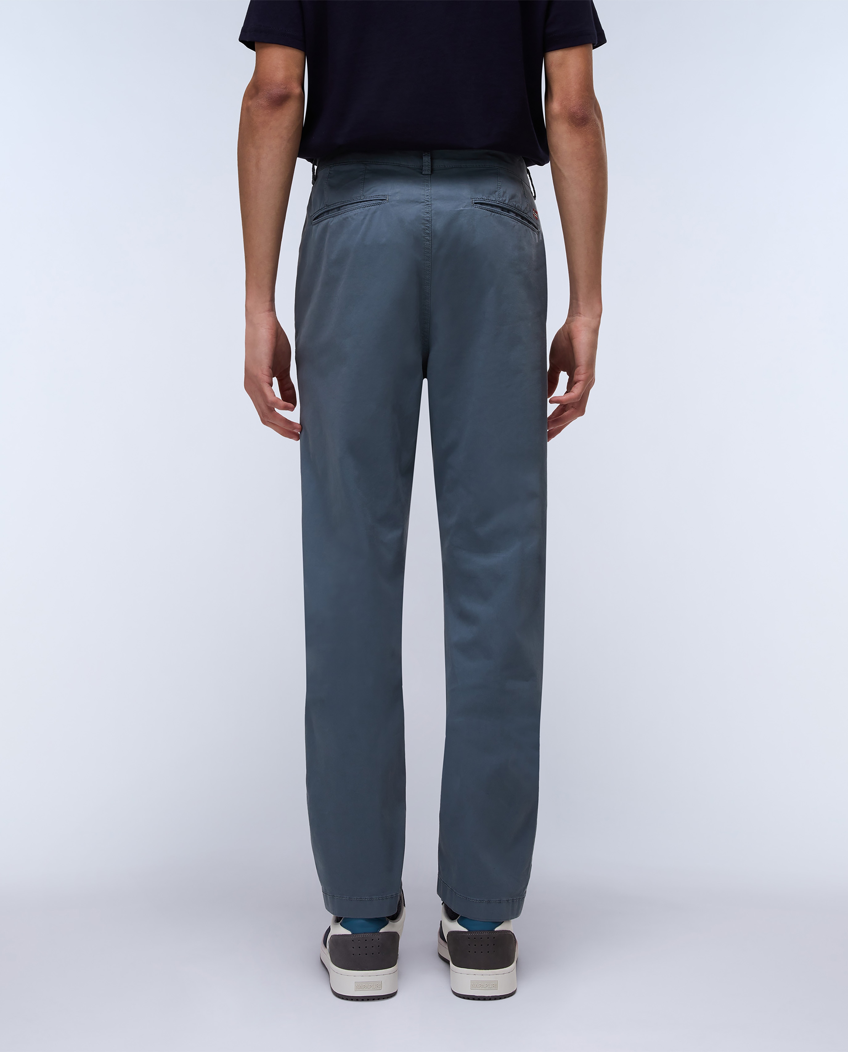 Chino de hombre Puyo de corte regular - Napapijri - Azul grisáceo Azul grisáceo-2