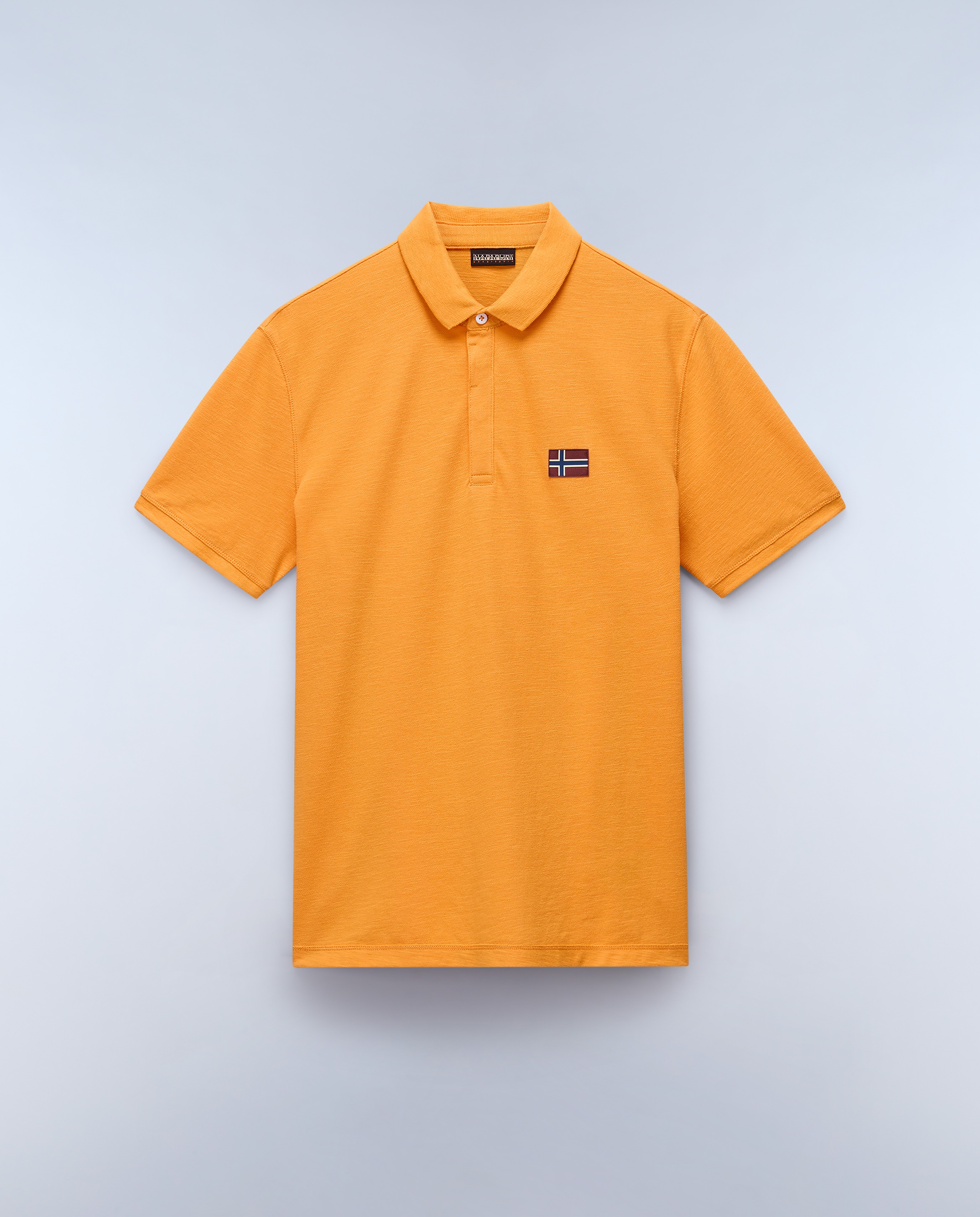 Imagen 5 de Polo de piqué de hombre ebea con corte relaxed de manga corta - Naranja claro Naranja claro