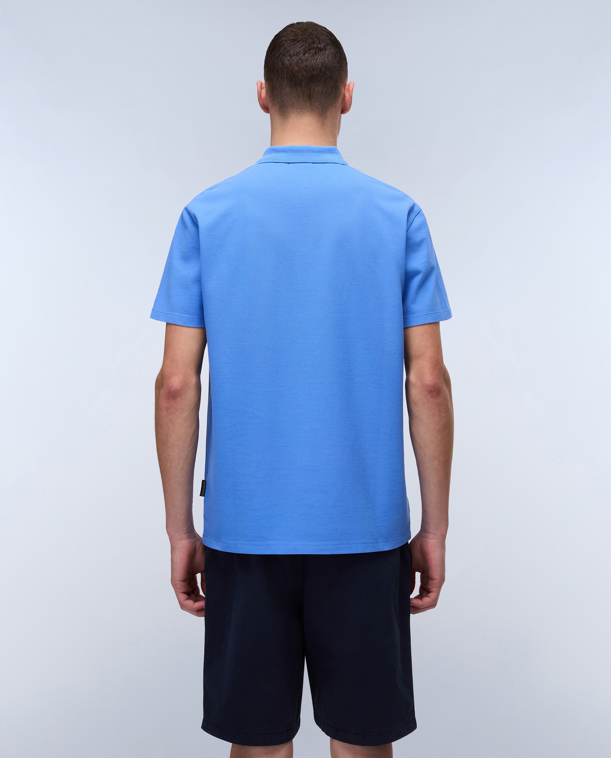 Imagen 2 de Polo de piqué de hombre ealis de manga corta - Azul eléctrico Azul eléctrico