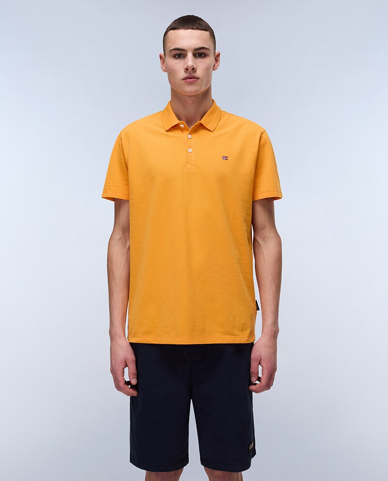 Imagen 2 de Polo de piqué de hombre ealis de manga corta - Amarillo Amarillo
