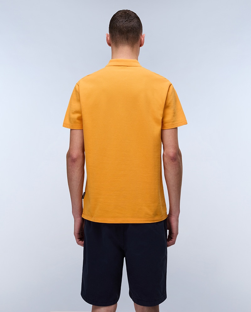 Imagen 3 de Polo de piqué de hombre ealis de manga corta - Amarillo Amarillo