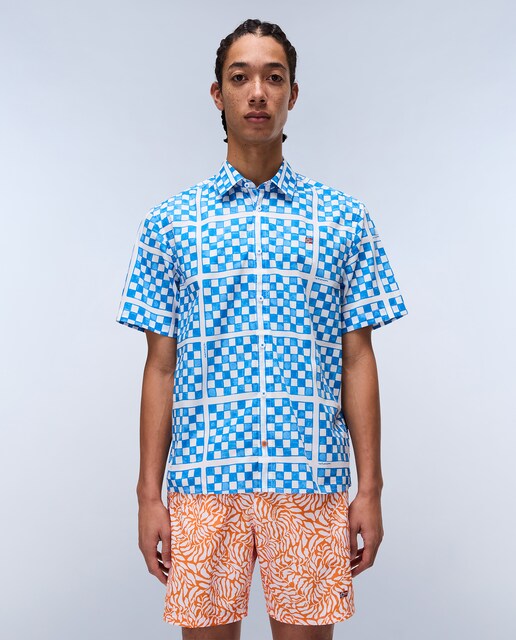 Imagen 0 de Camisa de hombre Ronge SS de corte relaxed