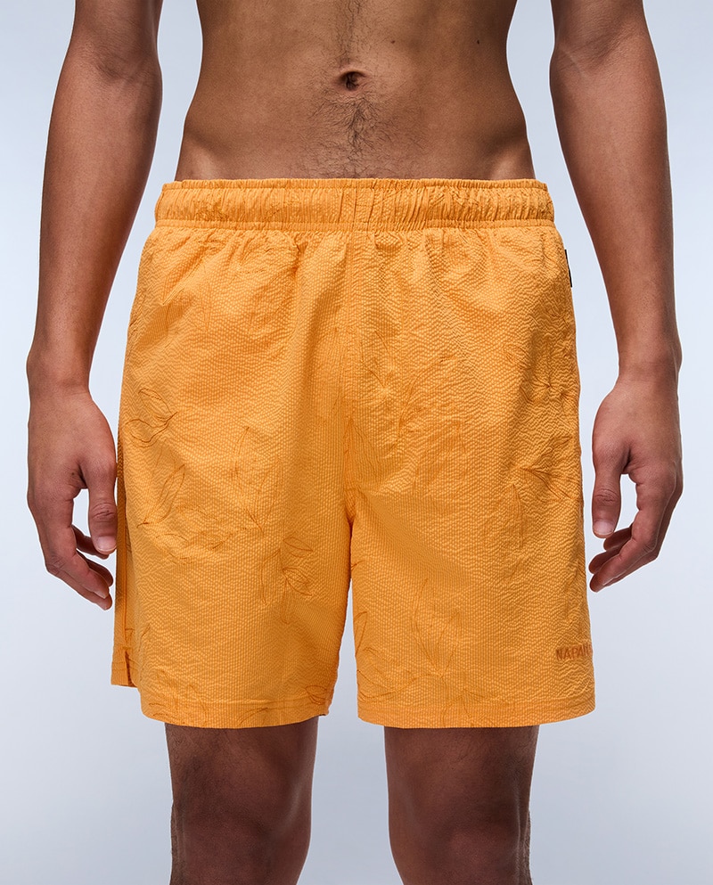 Imagen 0 de Bañador tipo boxer de hombre Brolio Naranja fuerte