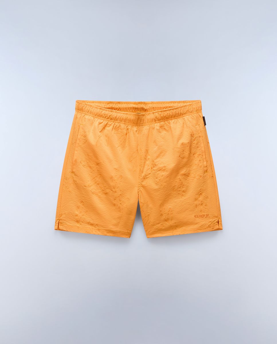 Bañador tipo boxer de hombre Brolio - Napapijri - Naranja mango Naranja mango-4