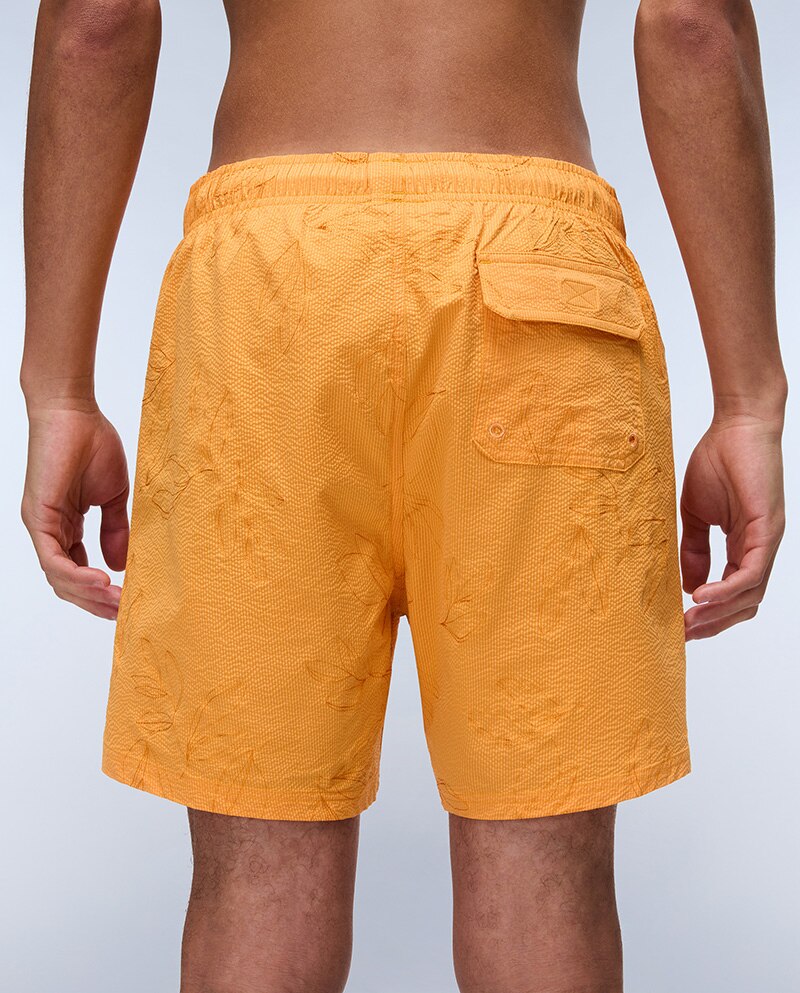 Bañador tipo bermuda de hombre brolio - Napapijri - Naranja fuerte Naranja fuerte-2