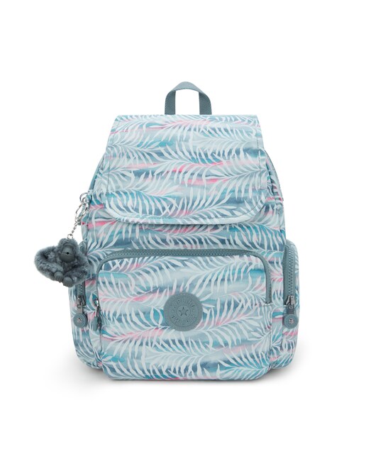 Imagen 0 de Mochila de mujer City Pack S con cierre magnético en estampado azul