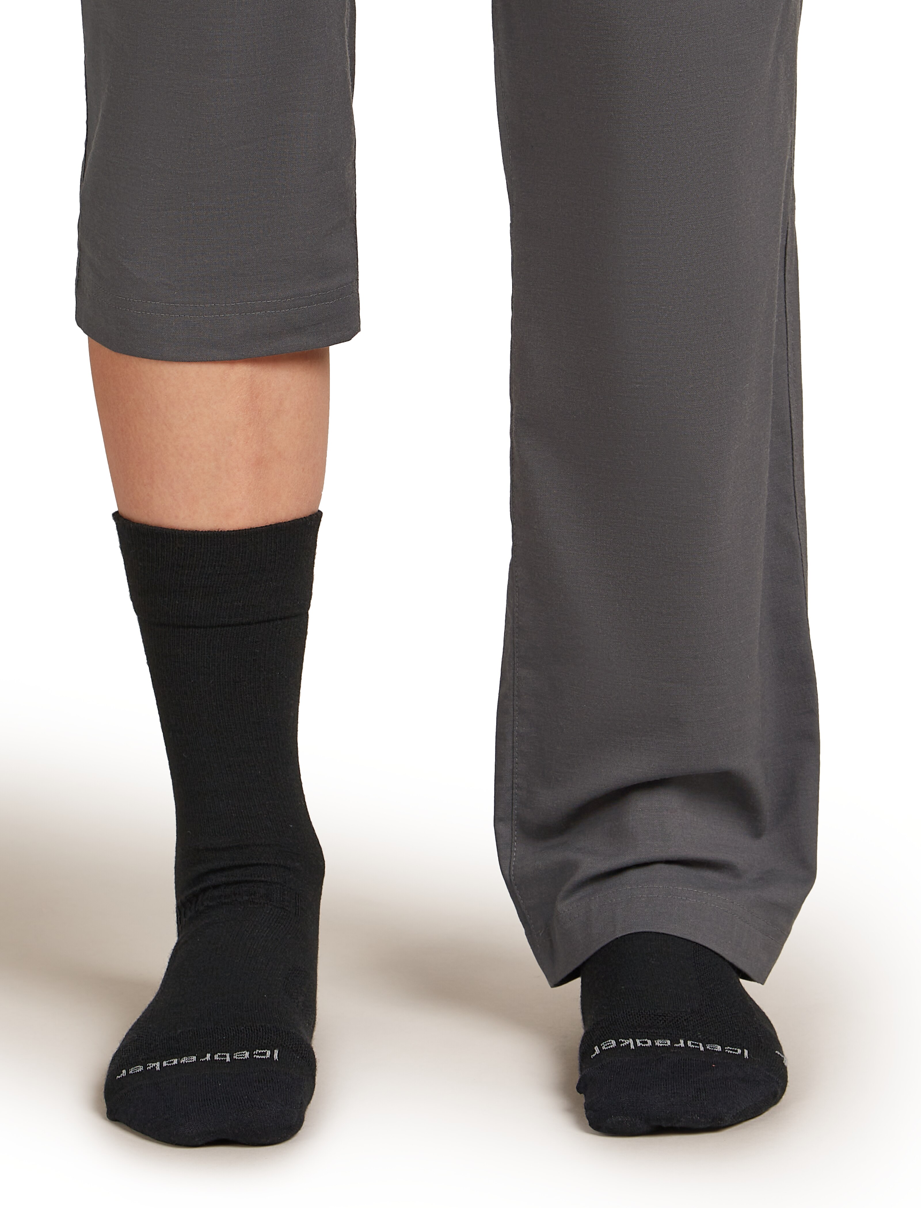 Imagen 4 de Calcetin Outdoor Mujer Merino liner Icebreaker - Negro Negro