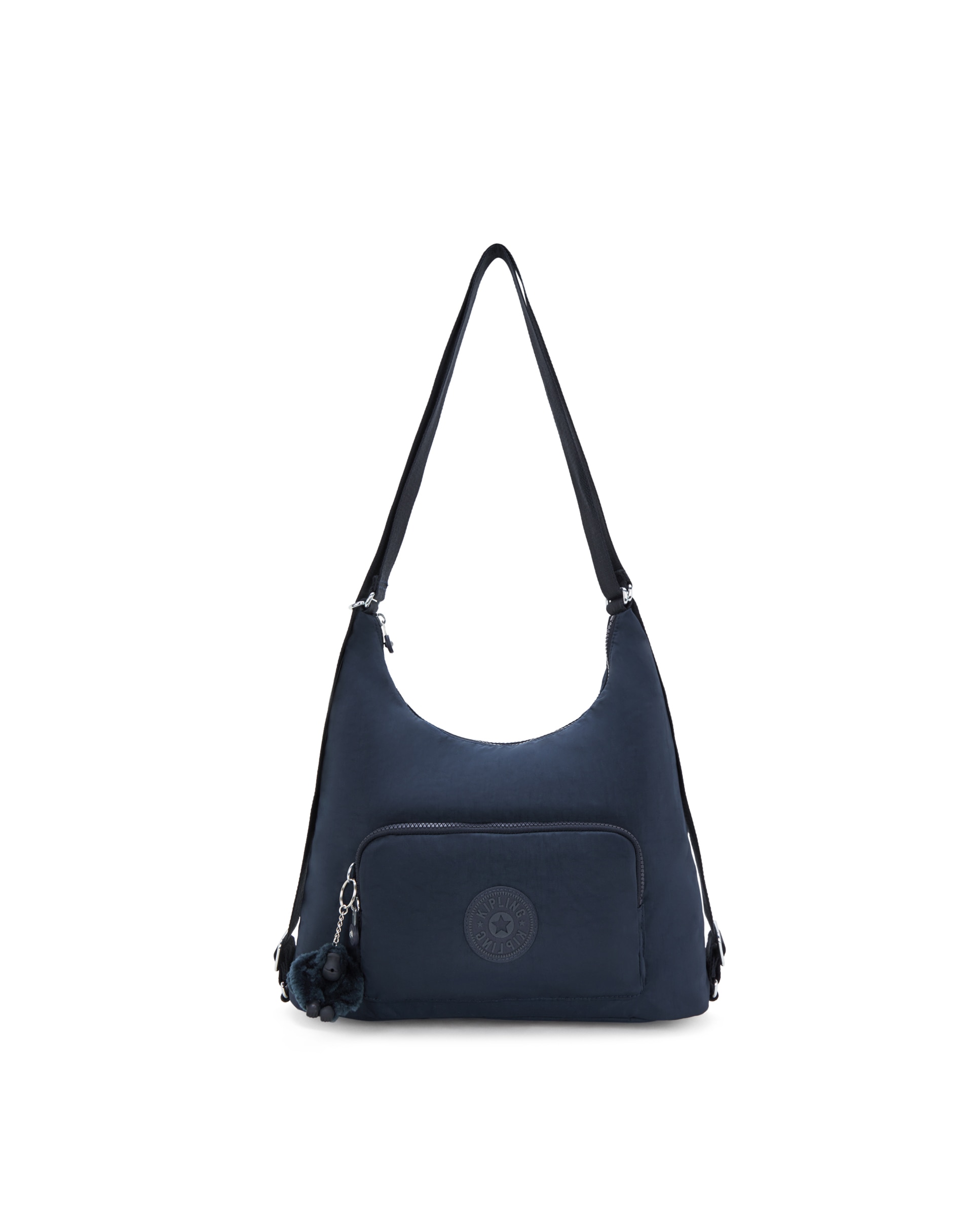Bolso de hombro mediano convertible en mochila - Kipling - Azul marino Azul marino-1