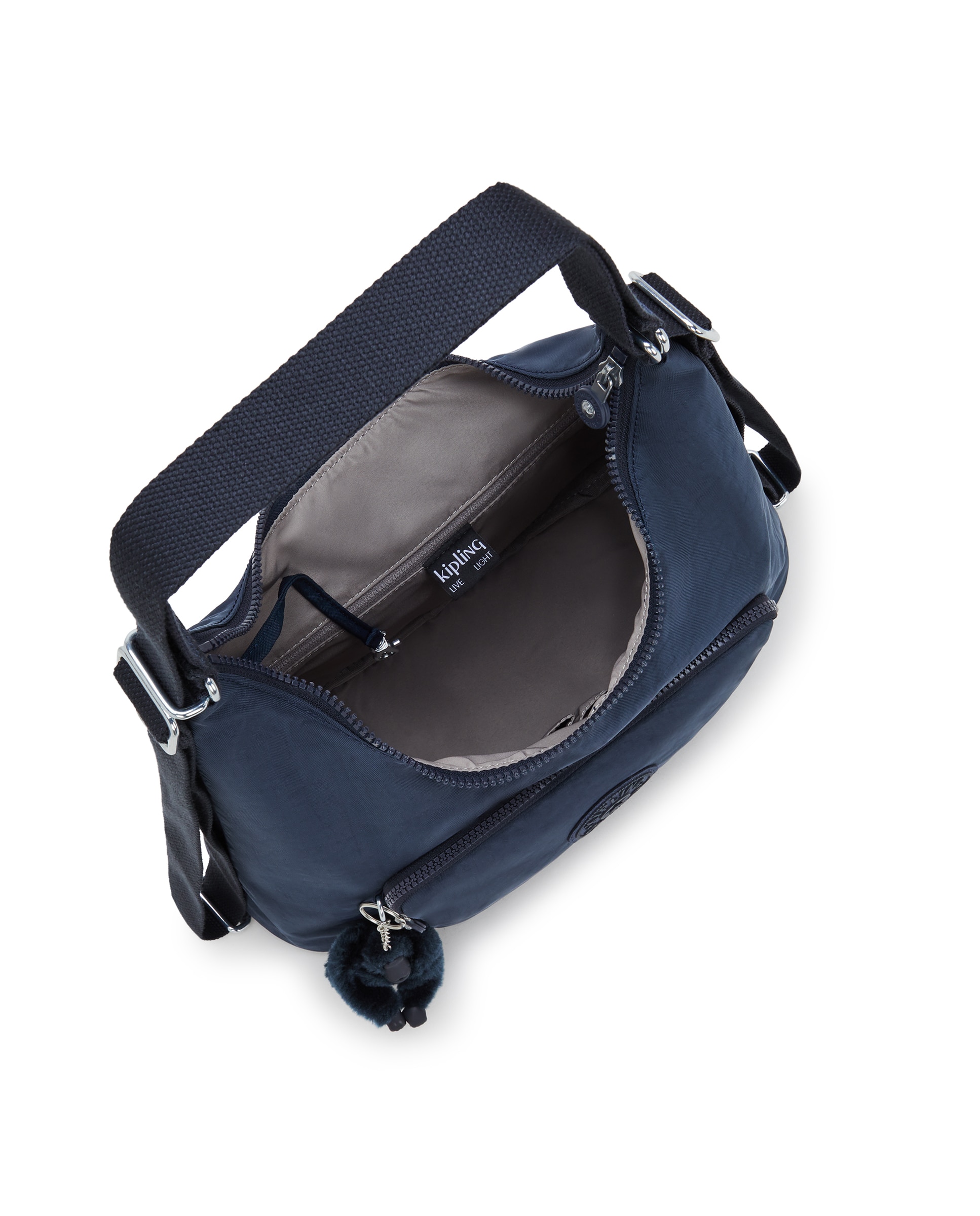 Bolso de hombro mediano convertible en mochila - Kipling - Azul marino Azul marino-2