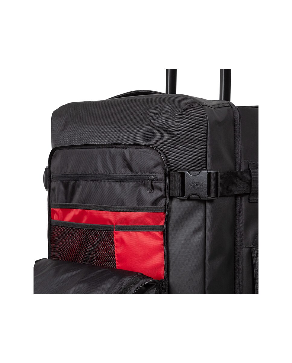 Maleta grande tranverz cnnct l blanda con capacidad de 90 l Negro
