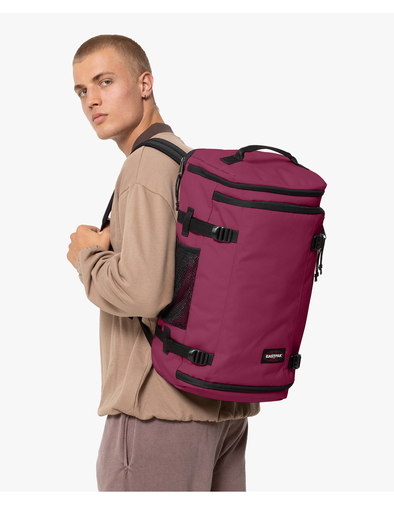 Imagen 7 de Bolsa de viaje unisex Carry Pack Eastpak - Magenta claro Magenta claro