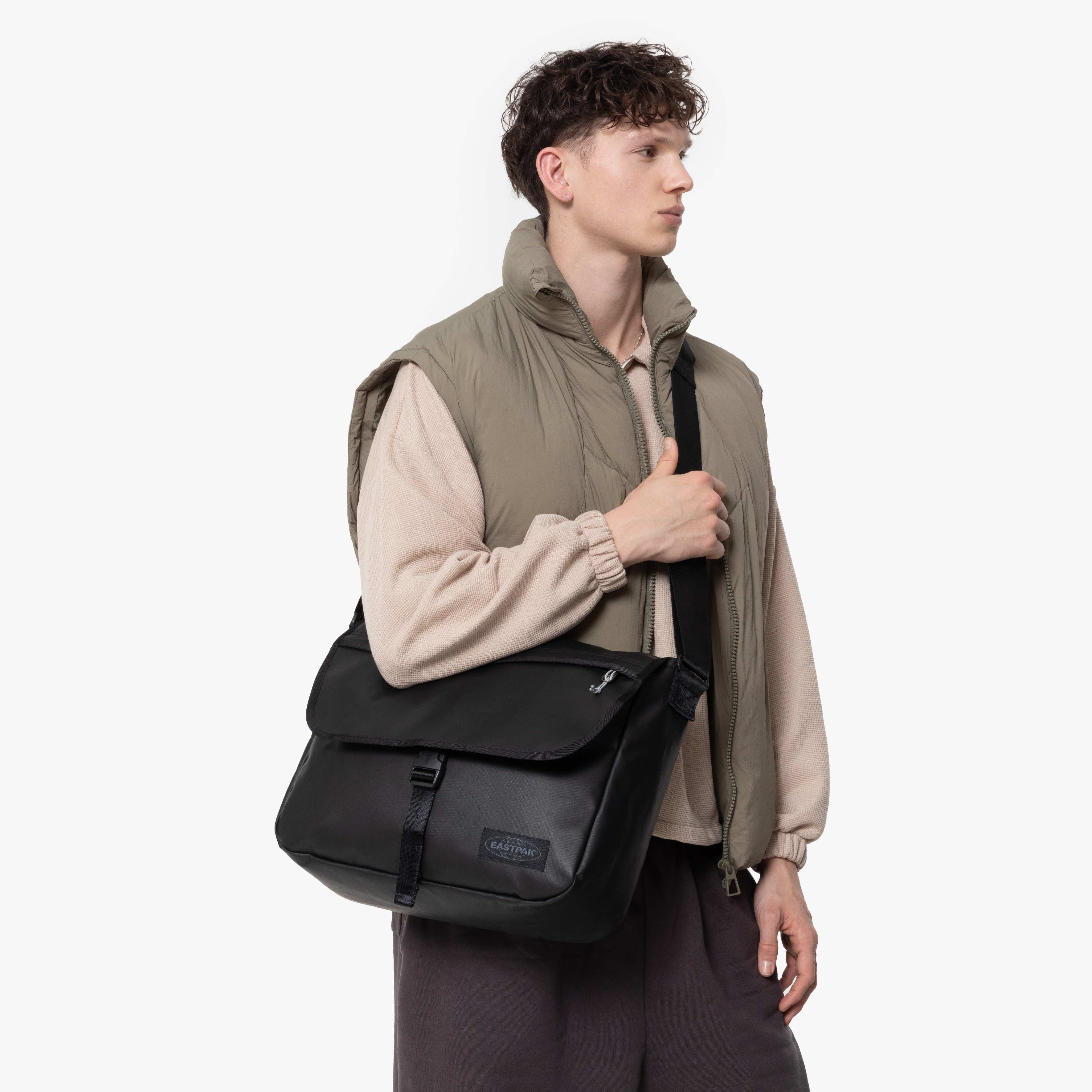 Bandolera unisex Delegate + Eastpak - Negro Negro-6