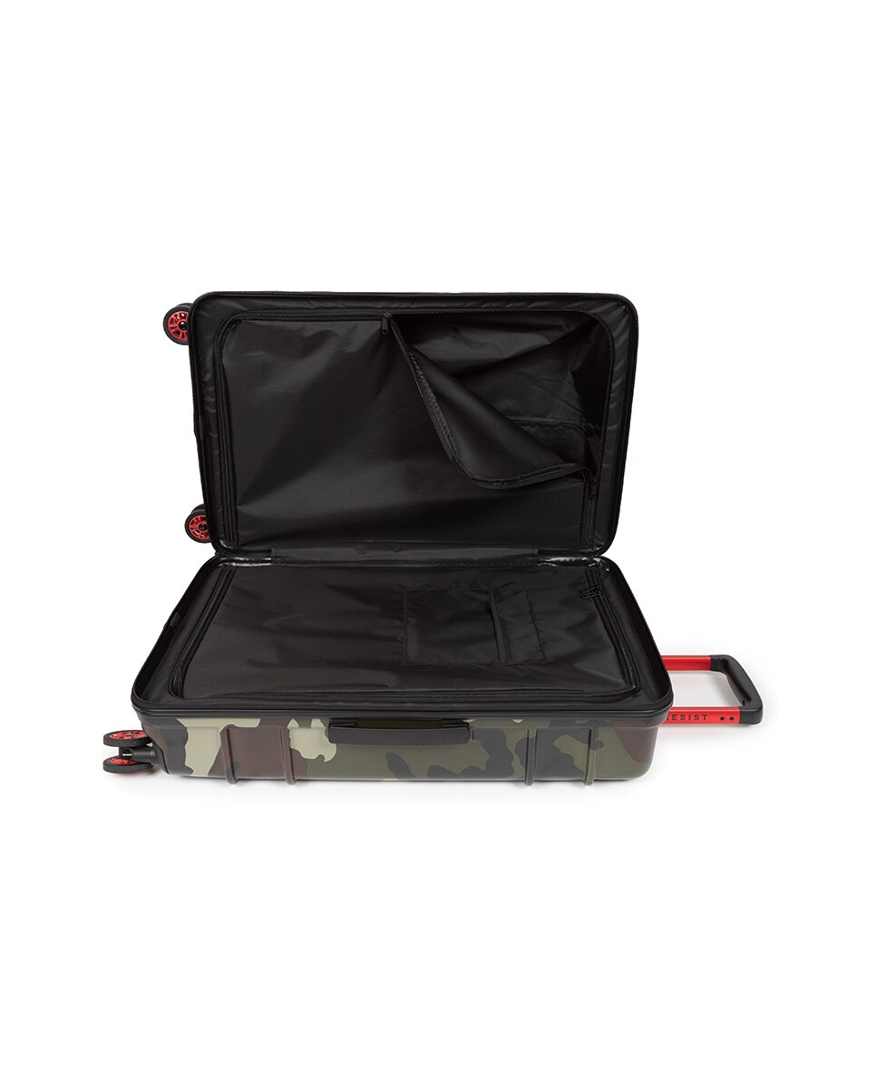 Maleta grande resist'r zip l rígida con capacidad de 90 l - Eastpak - Verde-Marrón Verde-Marrón-2